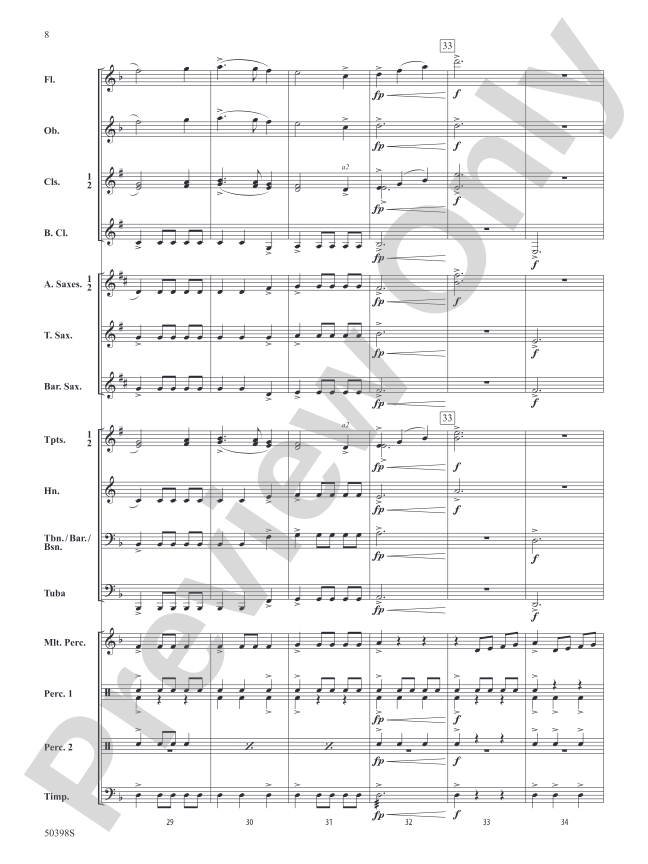 Hidden Treasures: Concert Band Conductor Score & Parts