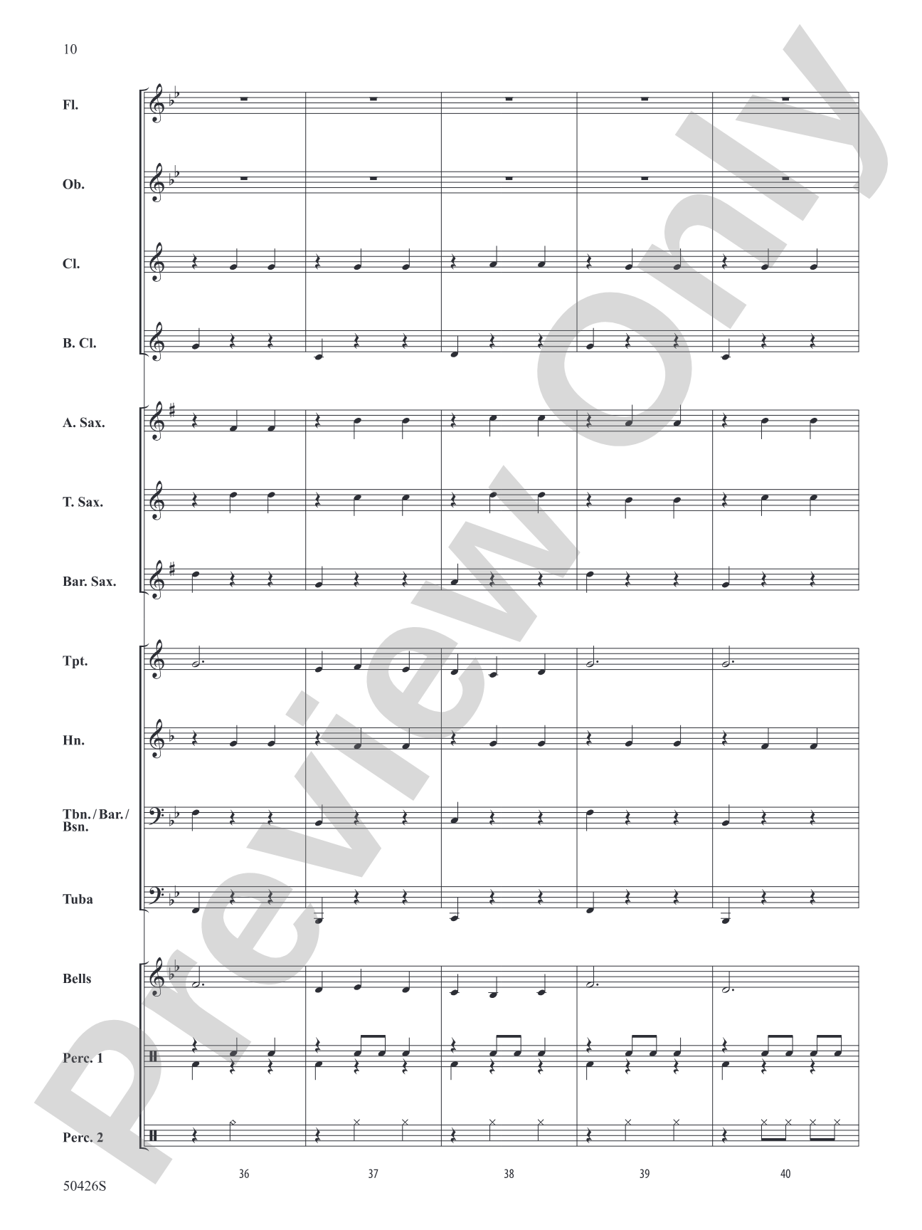 The Enchanted Dancing Frog: Concert Band Conductor Score & Parts