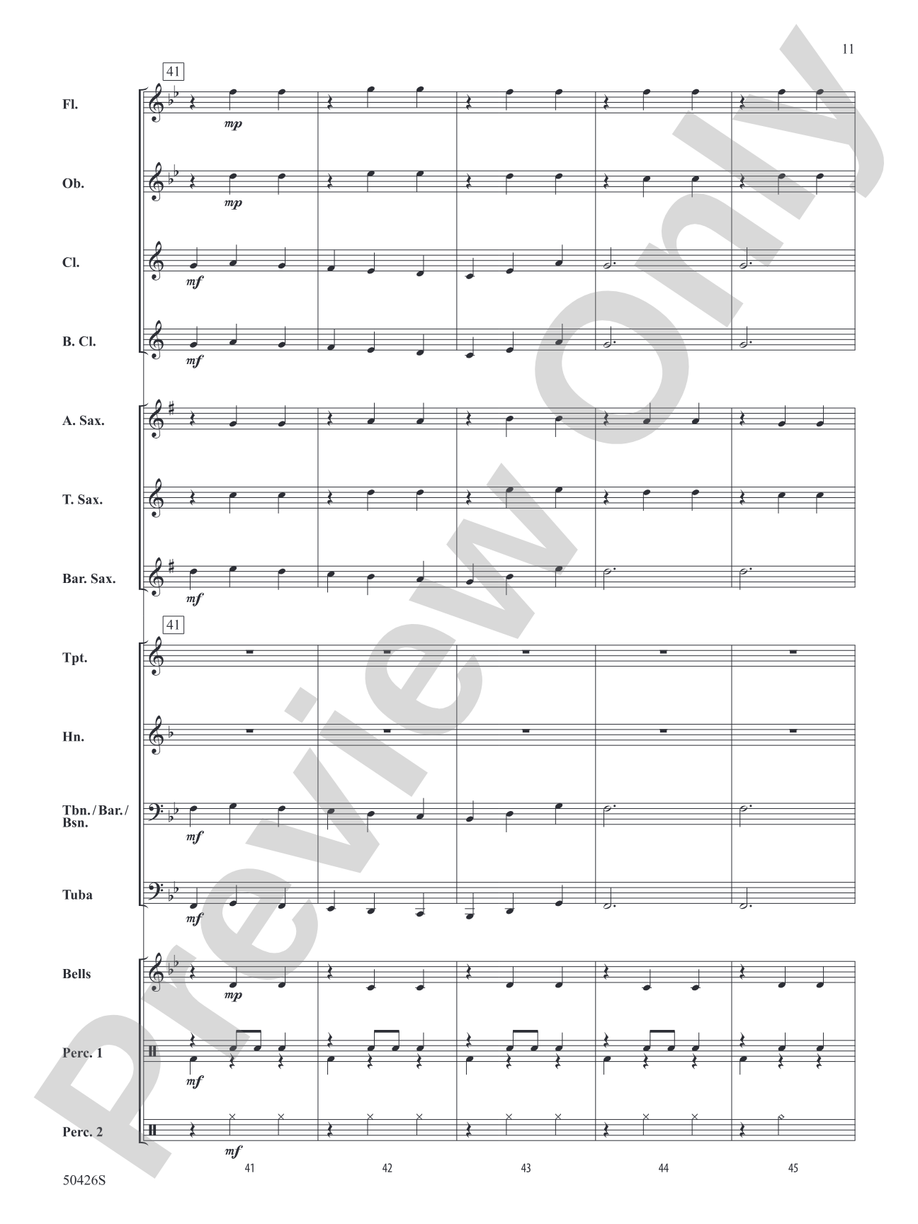 The Enchanted Dancing Frog: Concert Band Conductor Score & Parts