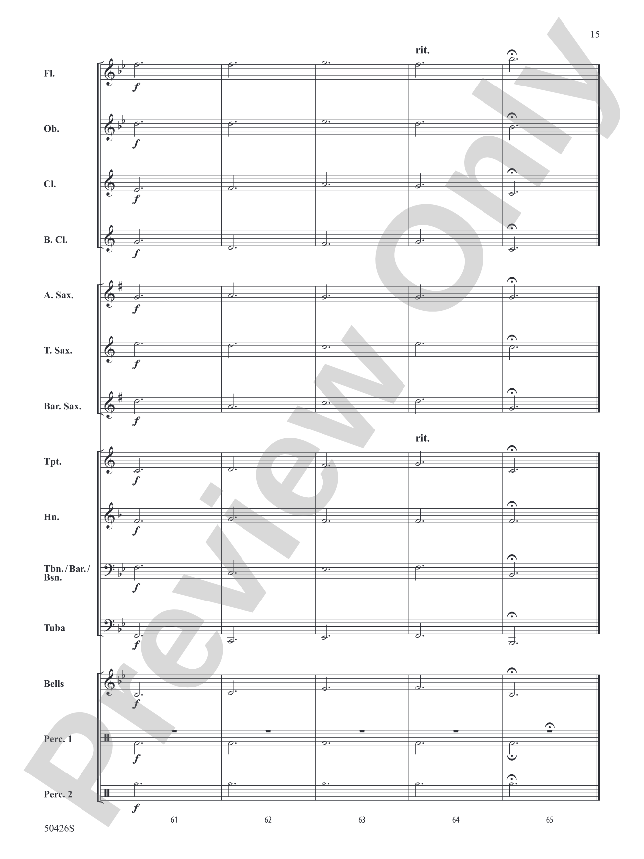 The Enchanted Dancing Frog: Concert Band Conductor Score & Parts