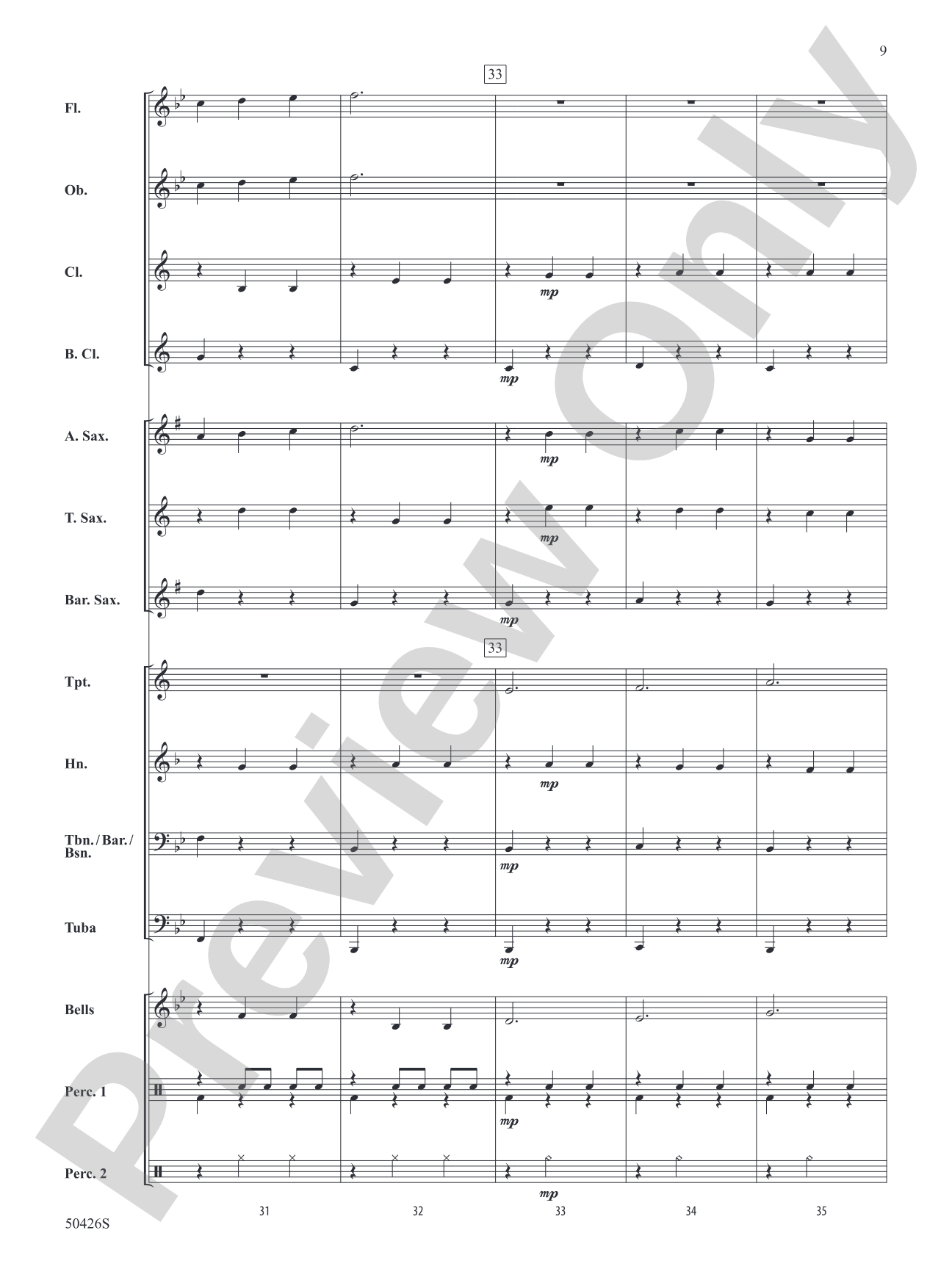 The Enchanted Dancing Frog: Concert Band Conductor Score & Parts