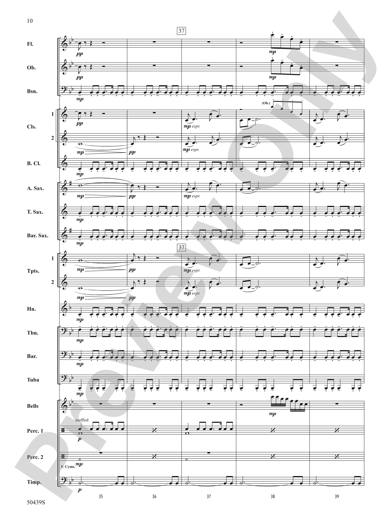 Snowdance: Concert Band Conductor Score & Parts