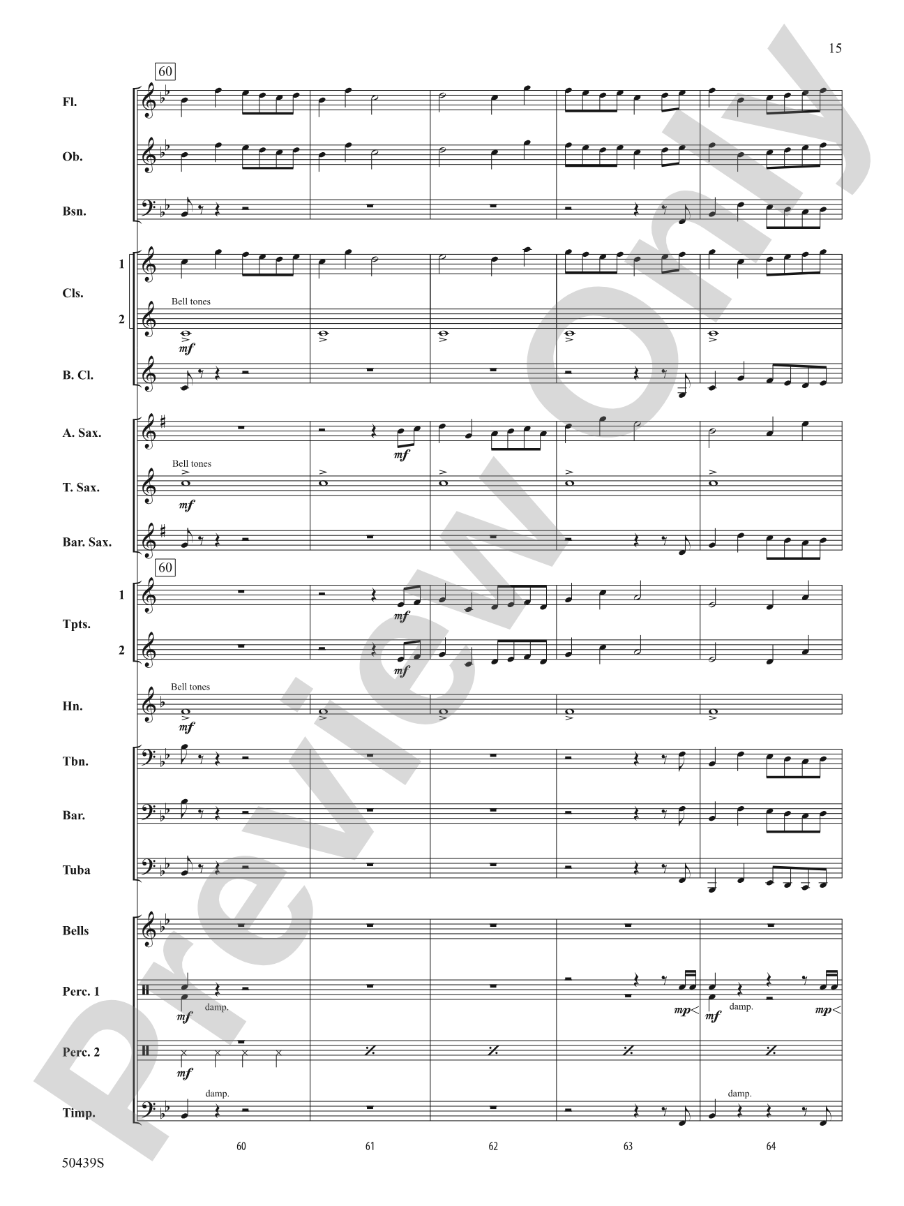 Snowdance: Concert Band Conductor Score & Parts