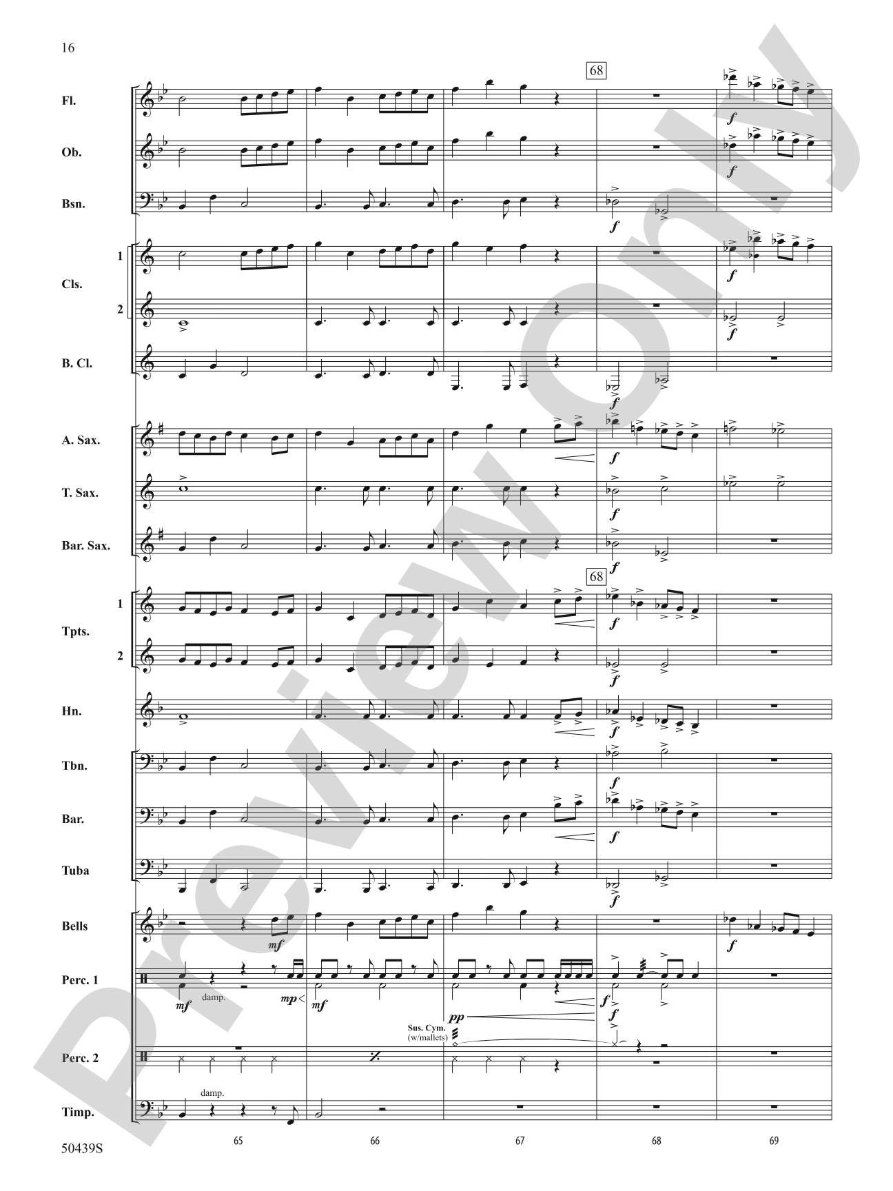 Snowdance: Concert Band Conductor Score & Parts
