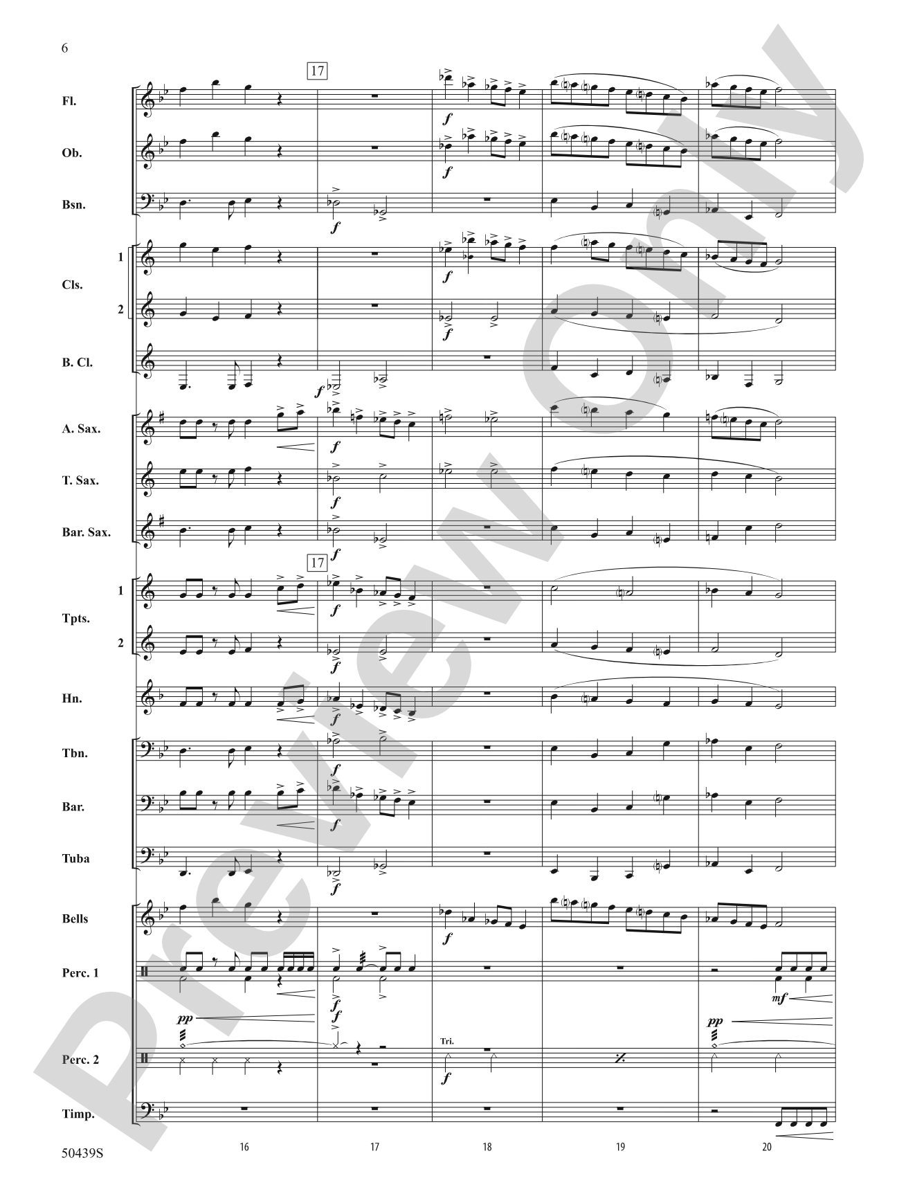 Snowdance: Concert Band Conductor Score & Parts