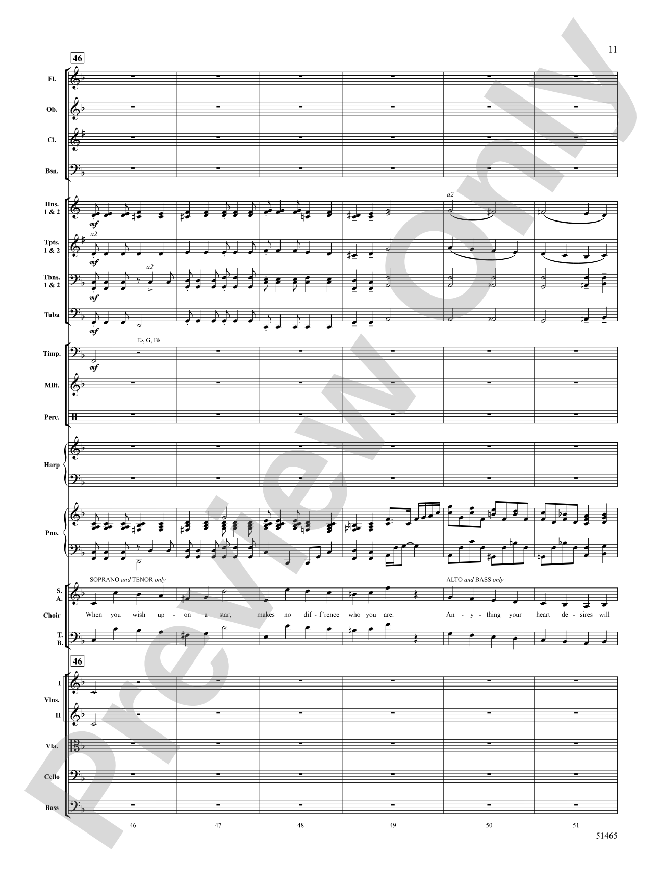 When You Wish Upon a Star: Choral Octavo SoundPax