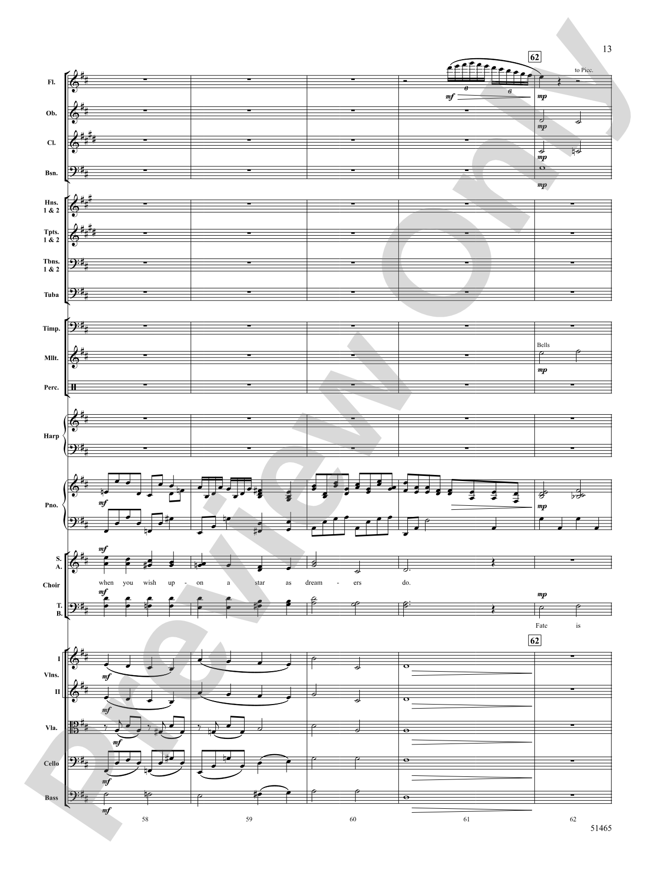 When You Wish Upon a Star: Choral Octavo SoundPax