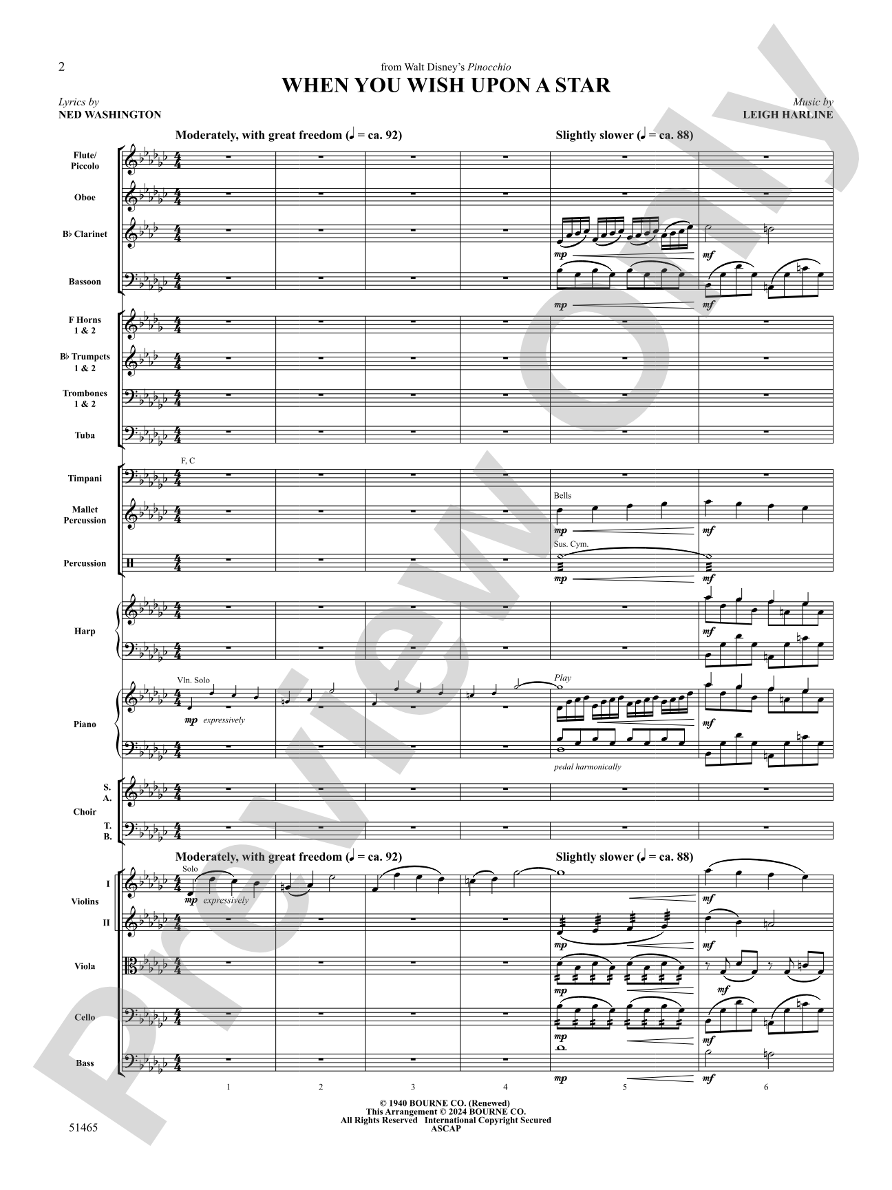 When You Wish Upon a Star: Choral Octavo SoundPax