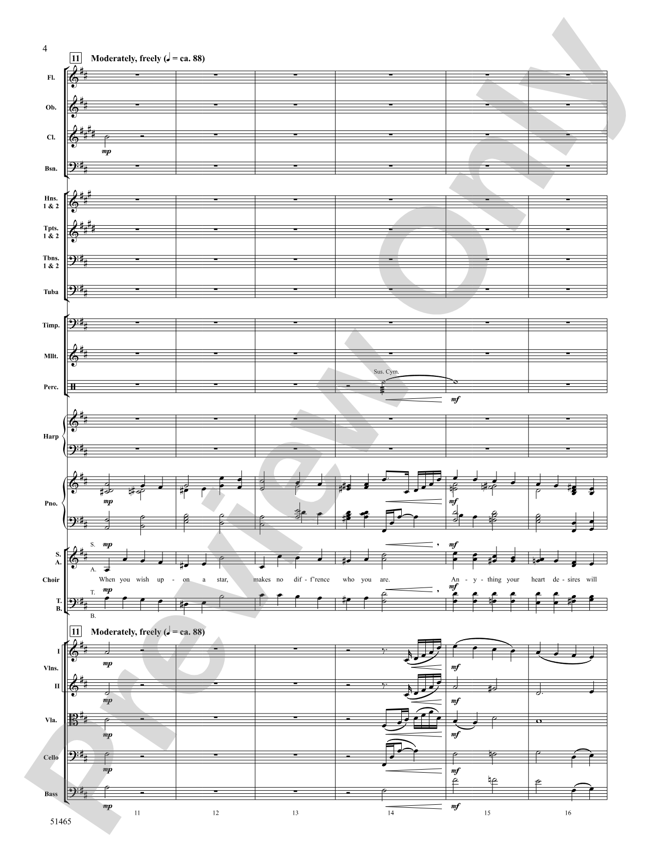 When You Wish Upon a Star: Choral Octavo SoundPax