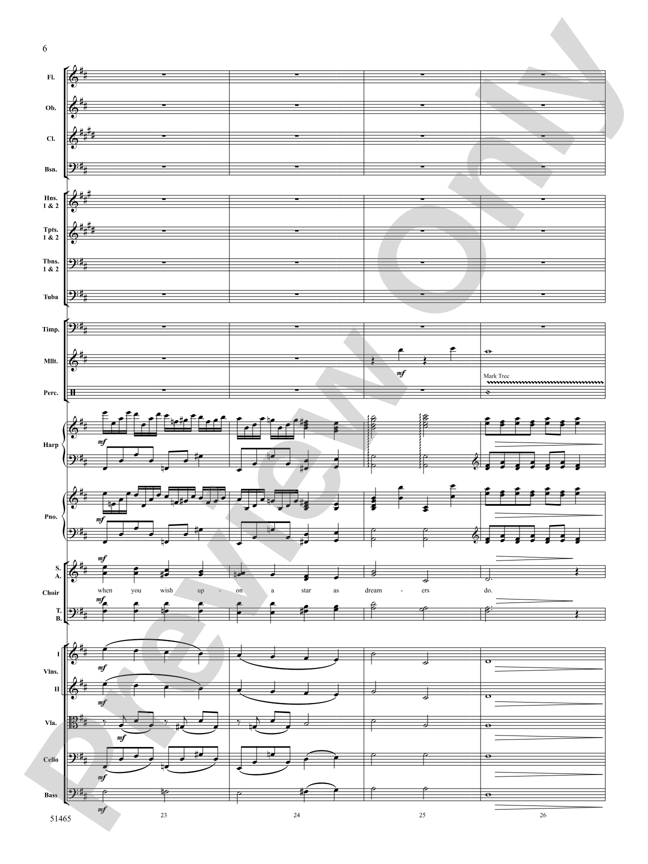 When You Wish Upon a Star: Choral Octavo SoundPax