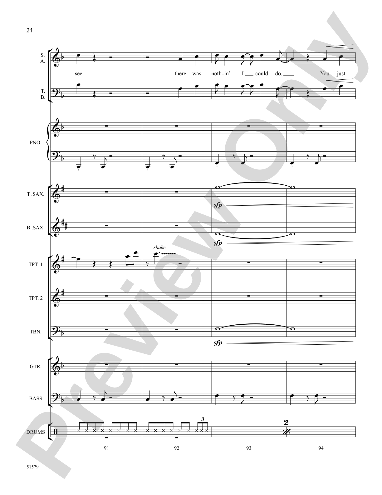Don't Blame It on Me: Choral Octavo SoundPax