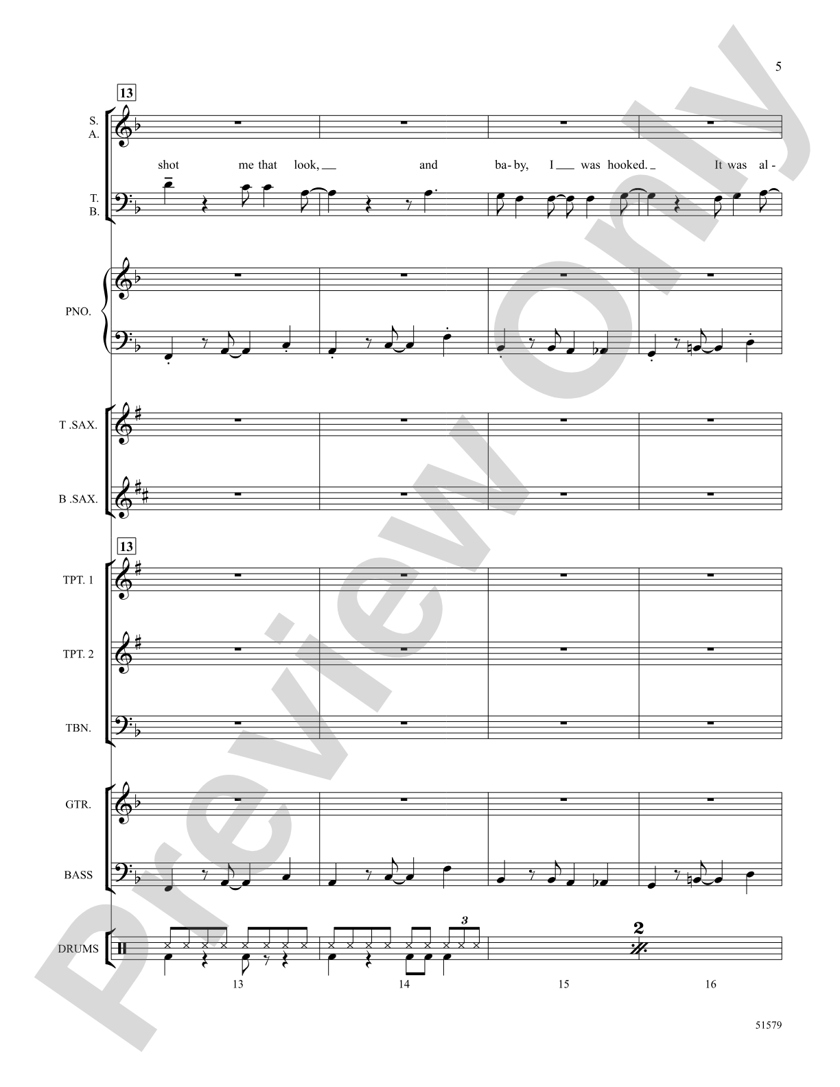 Don't Blame It on Me: Choral Octavo SoundPax