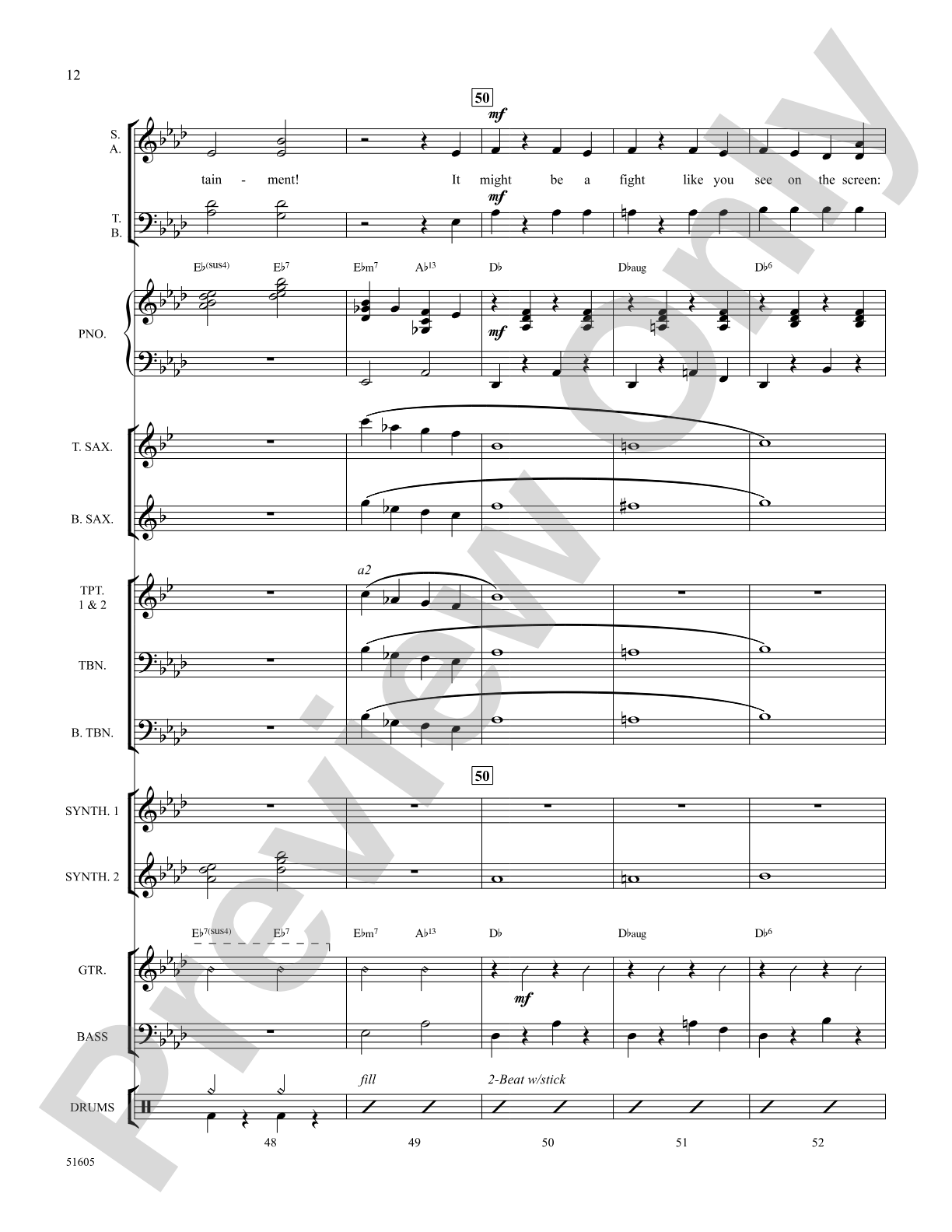 That's Entertainment: Choral Octavo SoundPax