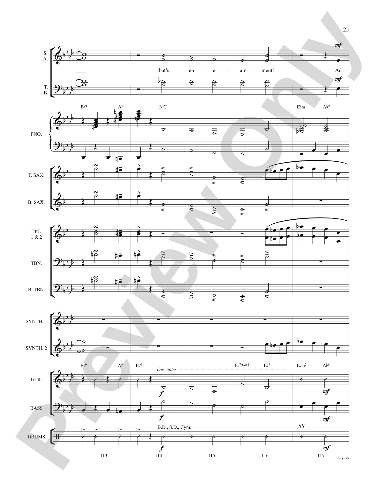 That's Entertainment: Choral Octavo SoundPax