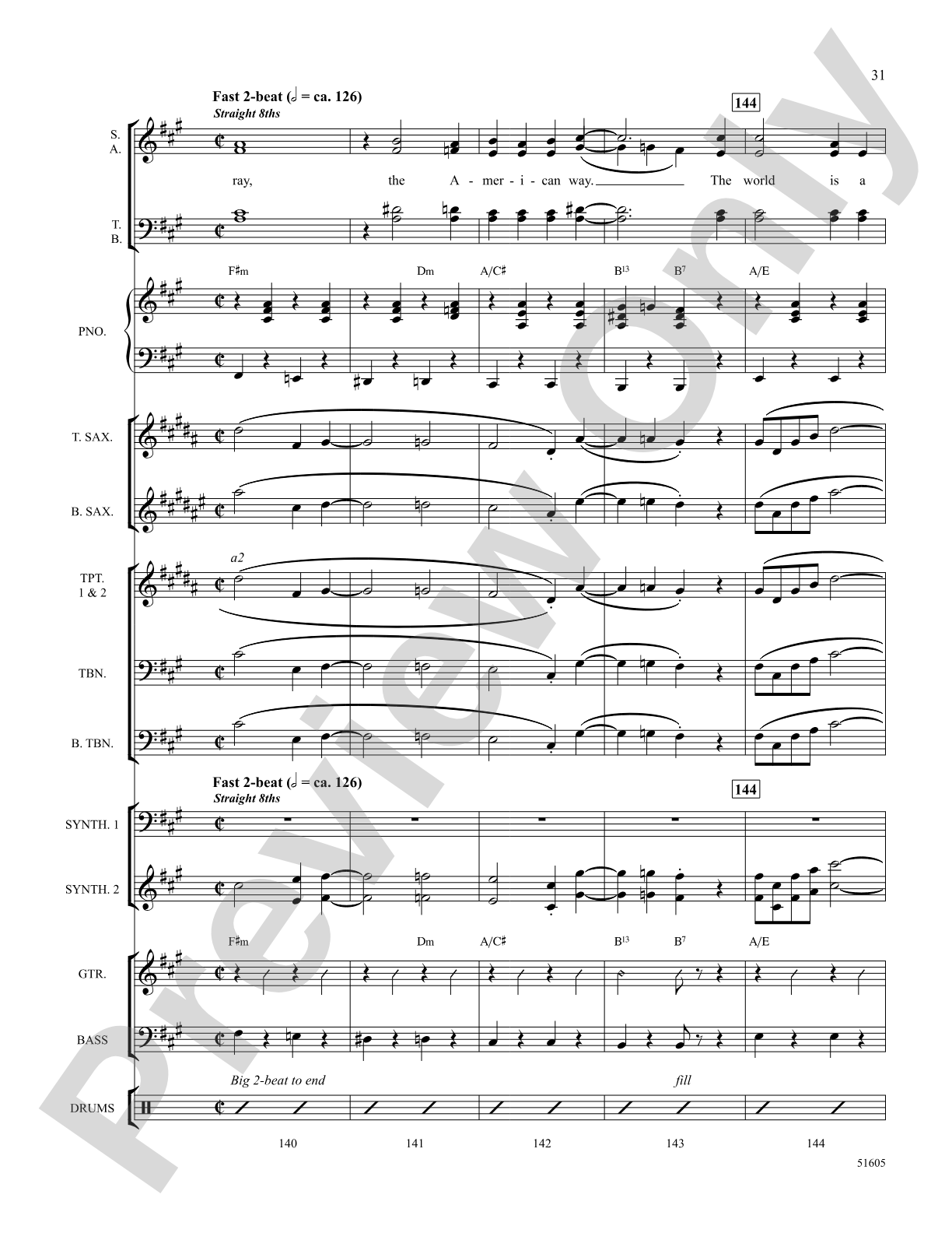 That's Entertainment: Choral Octavo SoundPax