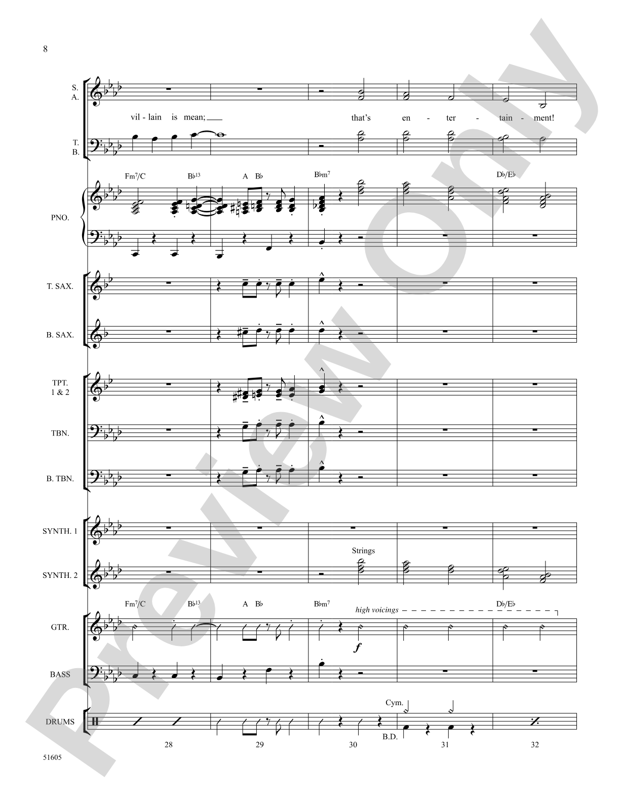 That's Entertainment: Choral Octavo SoundPax