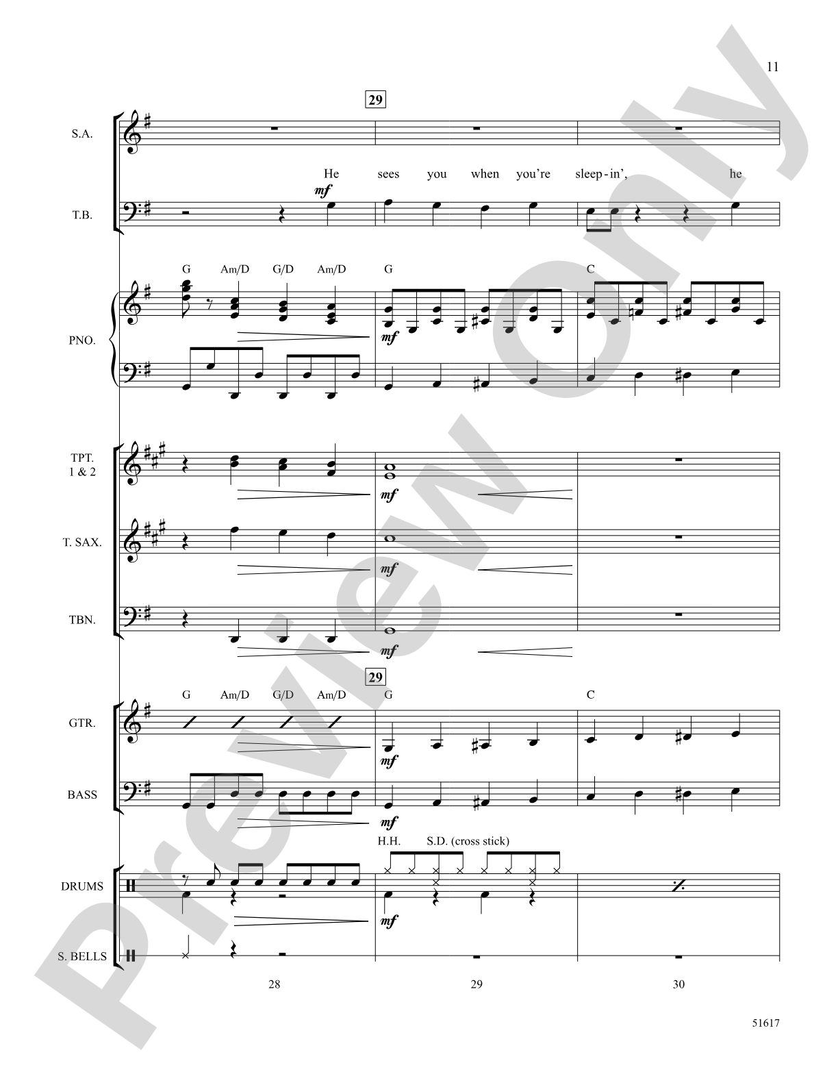 Santa Claus Is Comin' to Town: Choral Octavo SoundPax