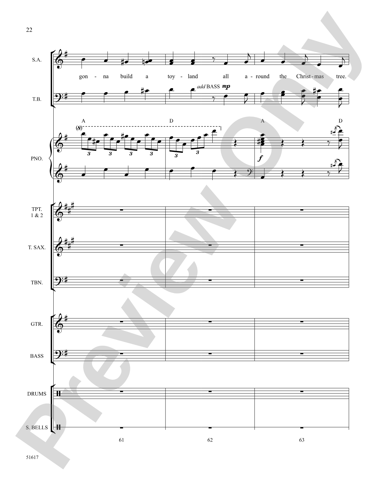 Santa Claus Is Comin' to Town: Choral Octavo SoundPax
