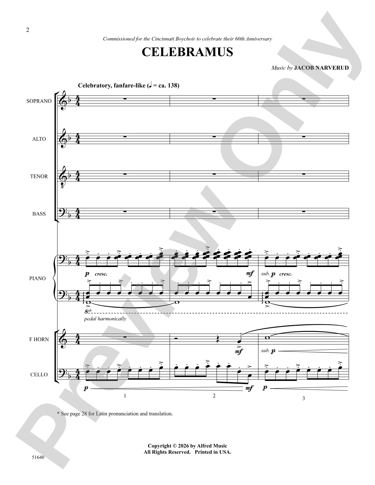Celebramus: Choral SoundPax Digital Download
