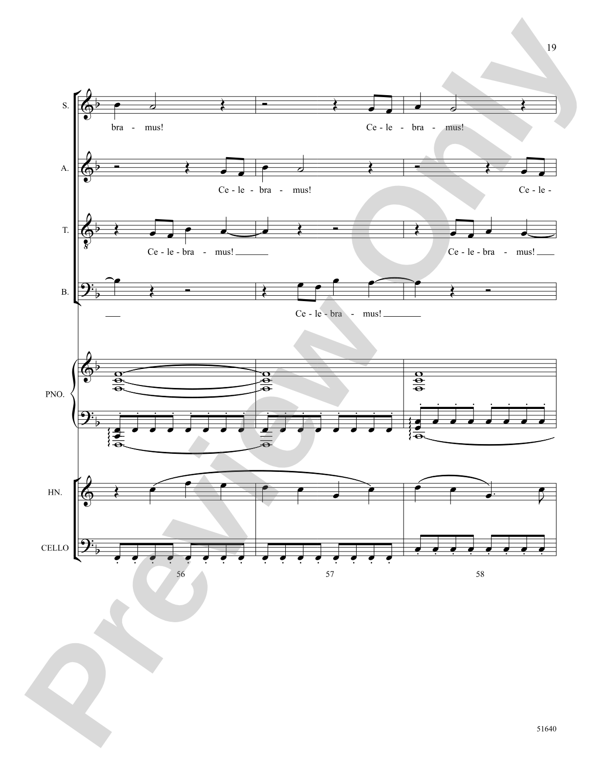 Celebramus: Choral SoundPax Digital Download