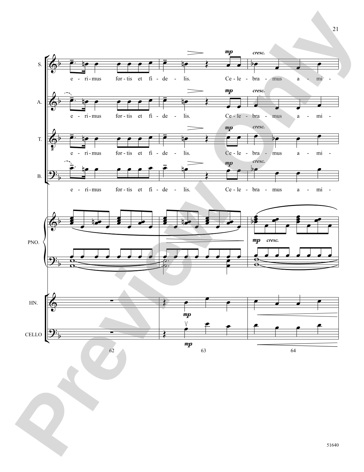 Celebramus: Choral SoundPax Digital Download