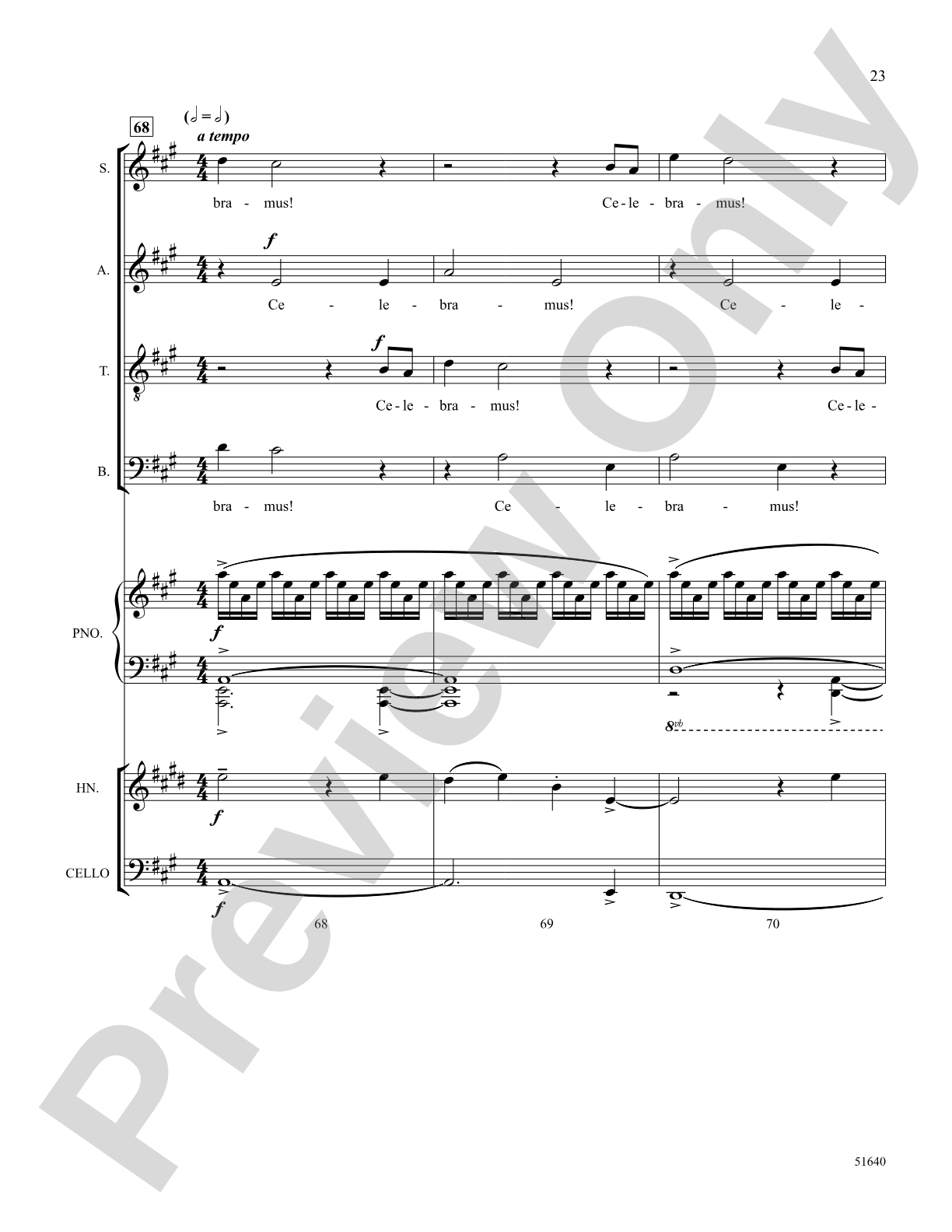 Celebramus: Choral SoundPax Digital Download