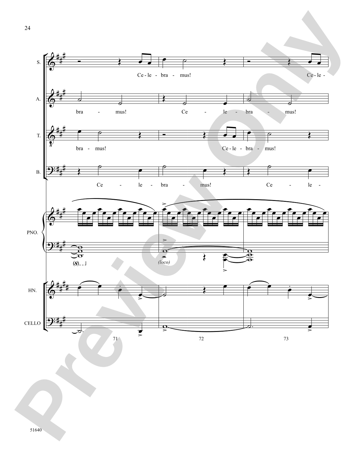 Celebramus: Choral SoundPax Digital Download