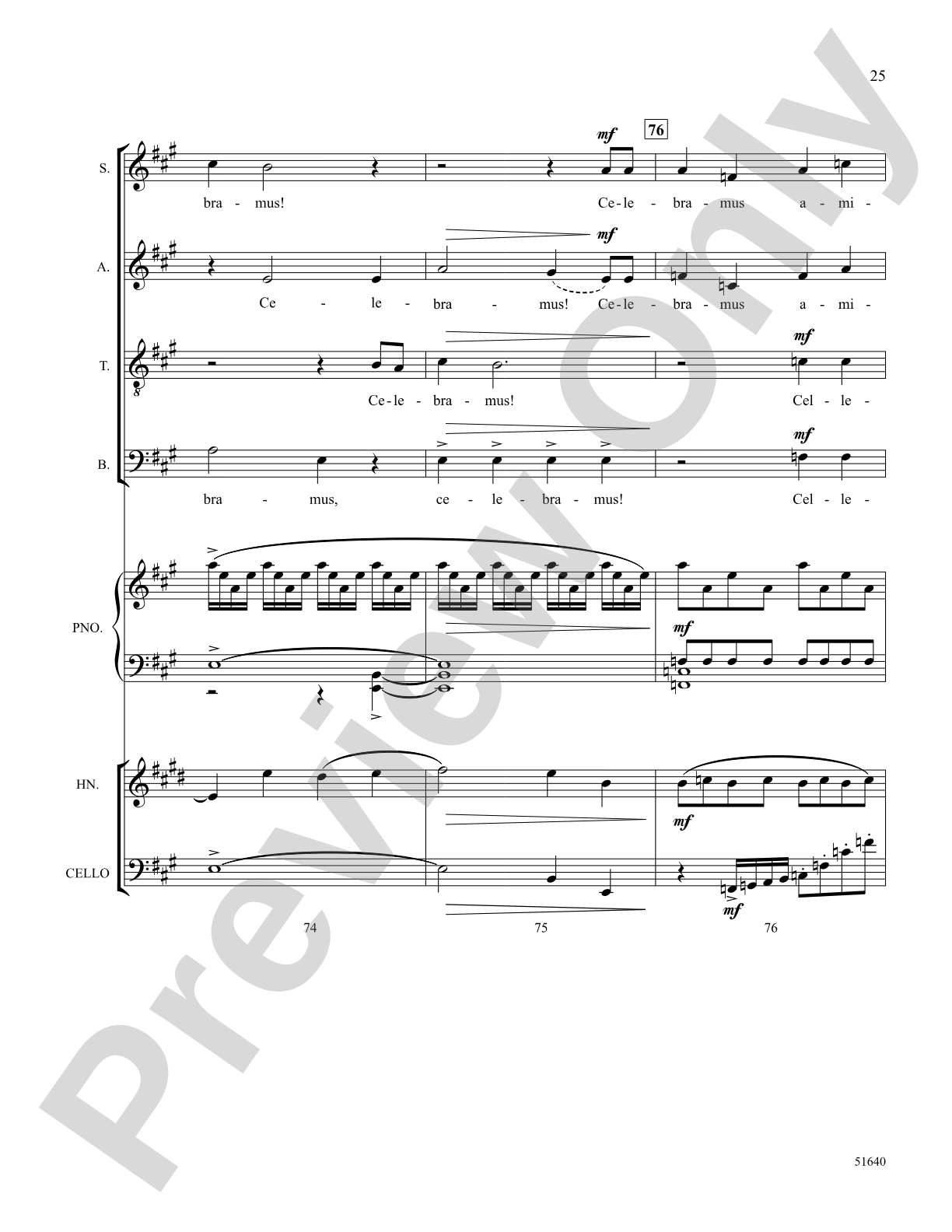 Celebramus: Choral SoundPax Digital Download