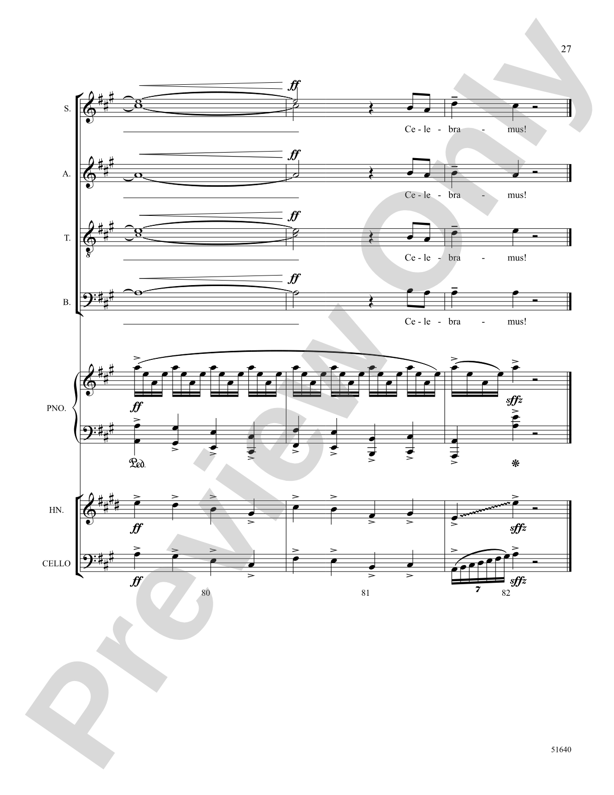 Celebramus: Choral SoundPax Digital Download