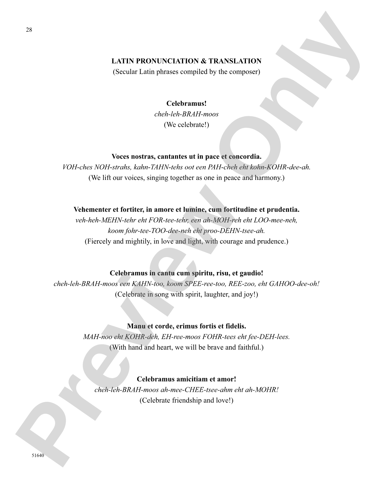Celebramus: Choral SoundPax Digital Download