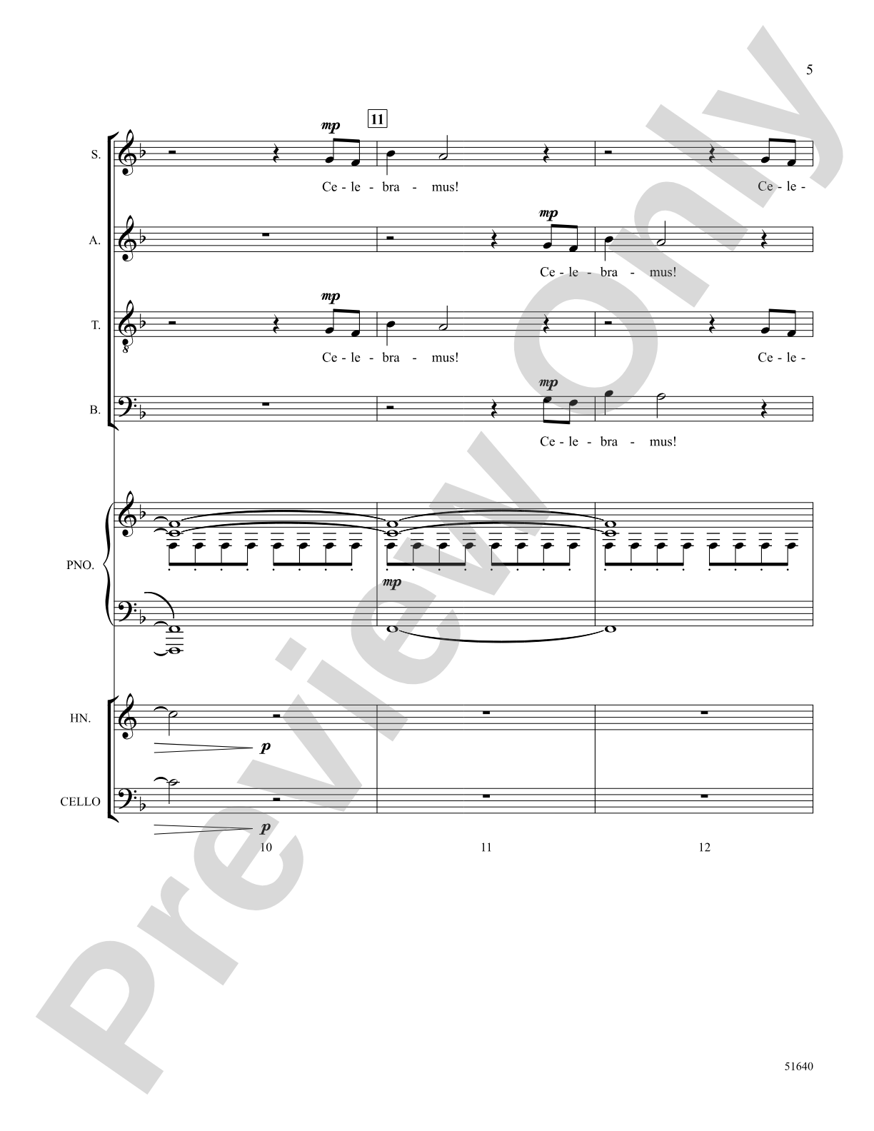 Celebramus: Choral SoundPax Digital Download