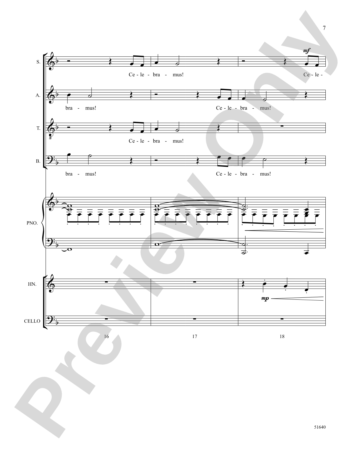 Celebramus: Choral SoundPax Digital Download