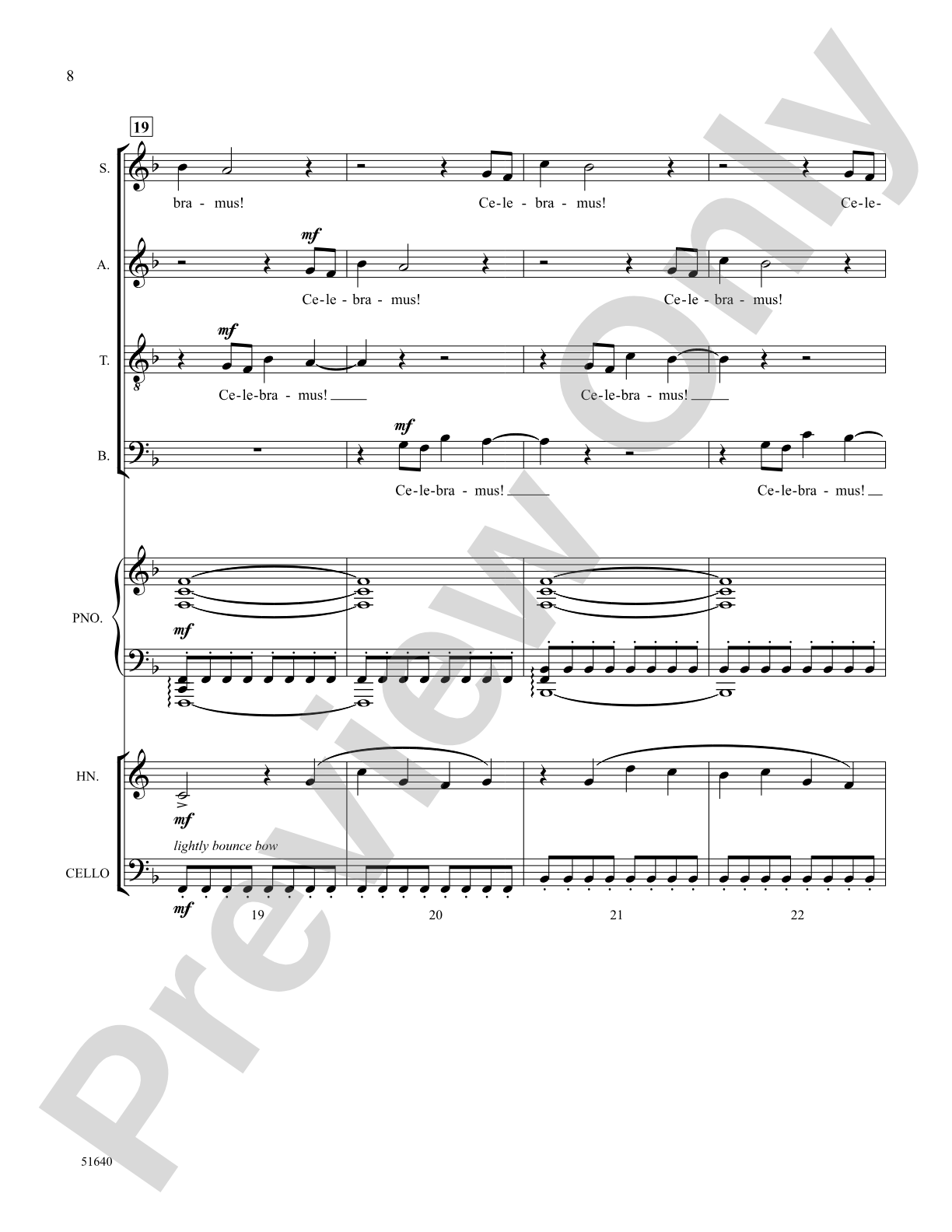 Celebramus: Choral SoundPax Digital Download