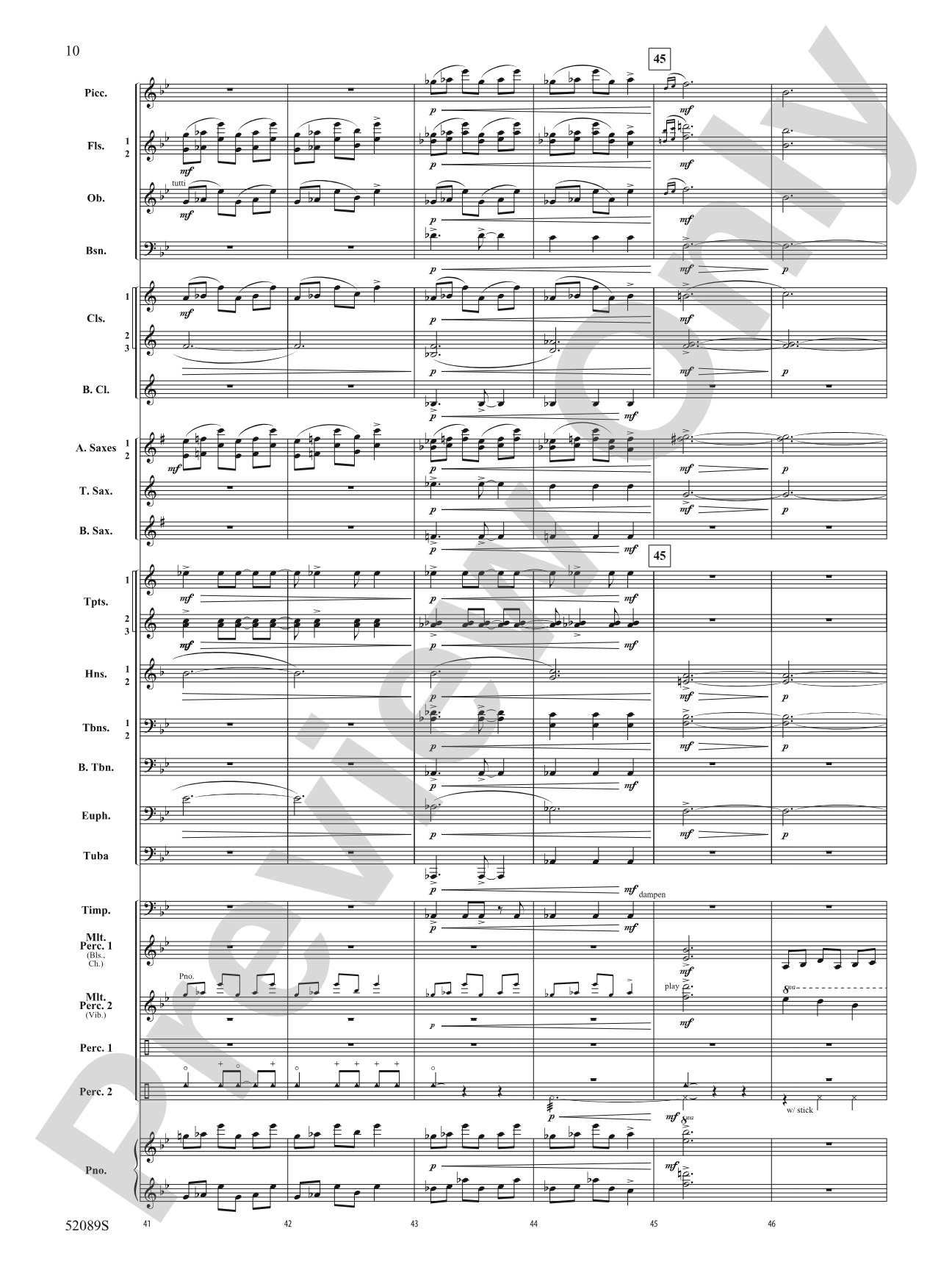 Luminance: Concert Band Conductor Score & Parts