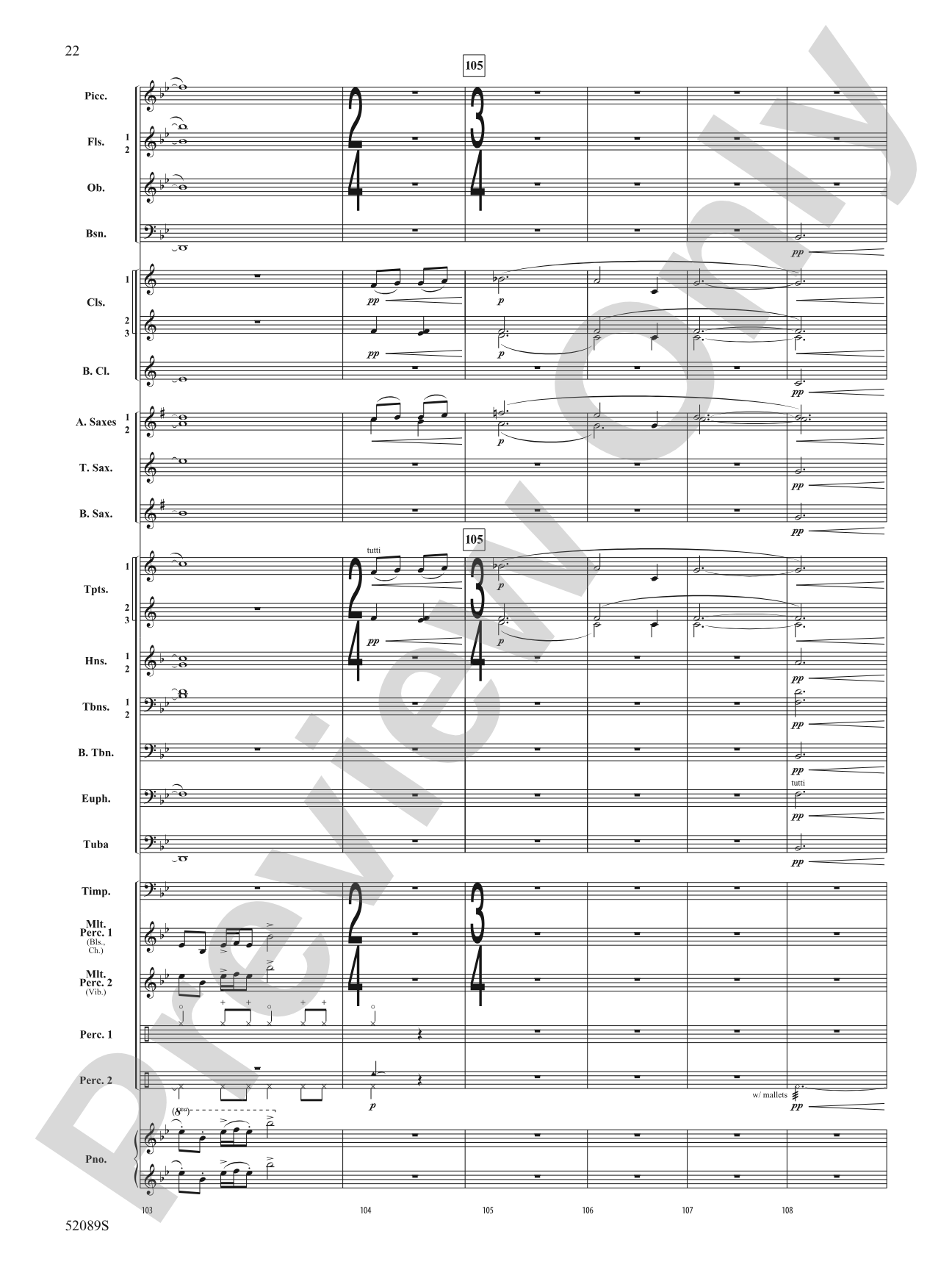 Luminance: Concert Band Conductor Score & Parts