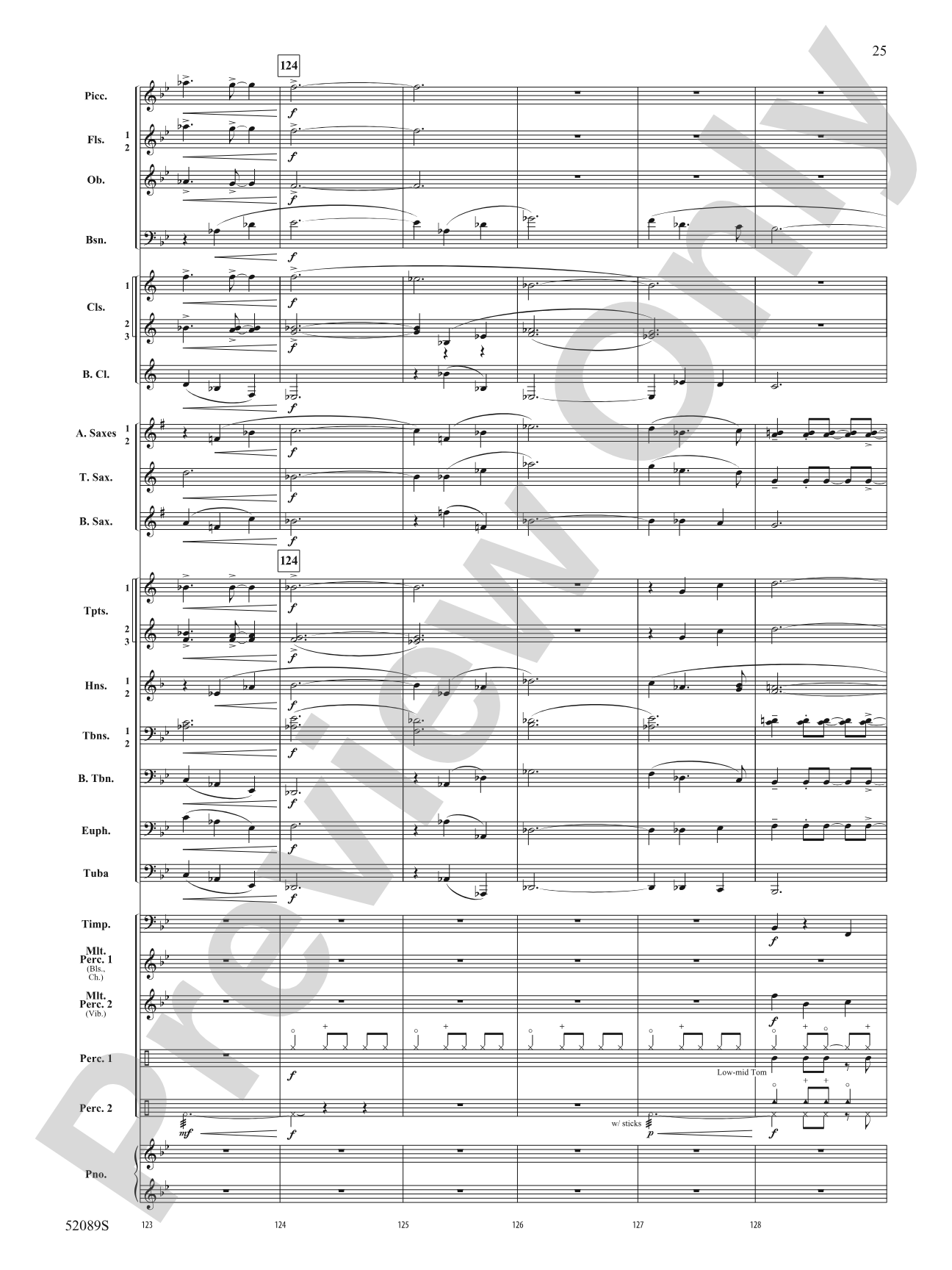 Luminance: Concert Band Conductor Score & Parts