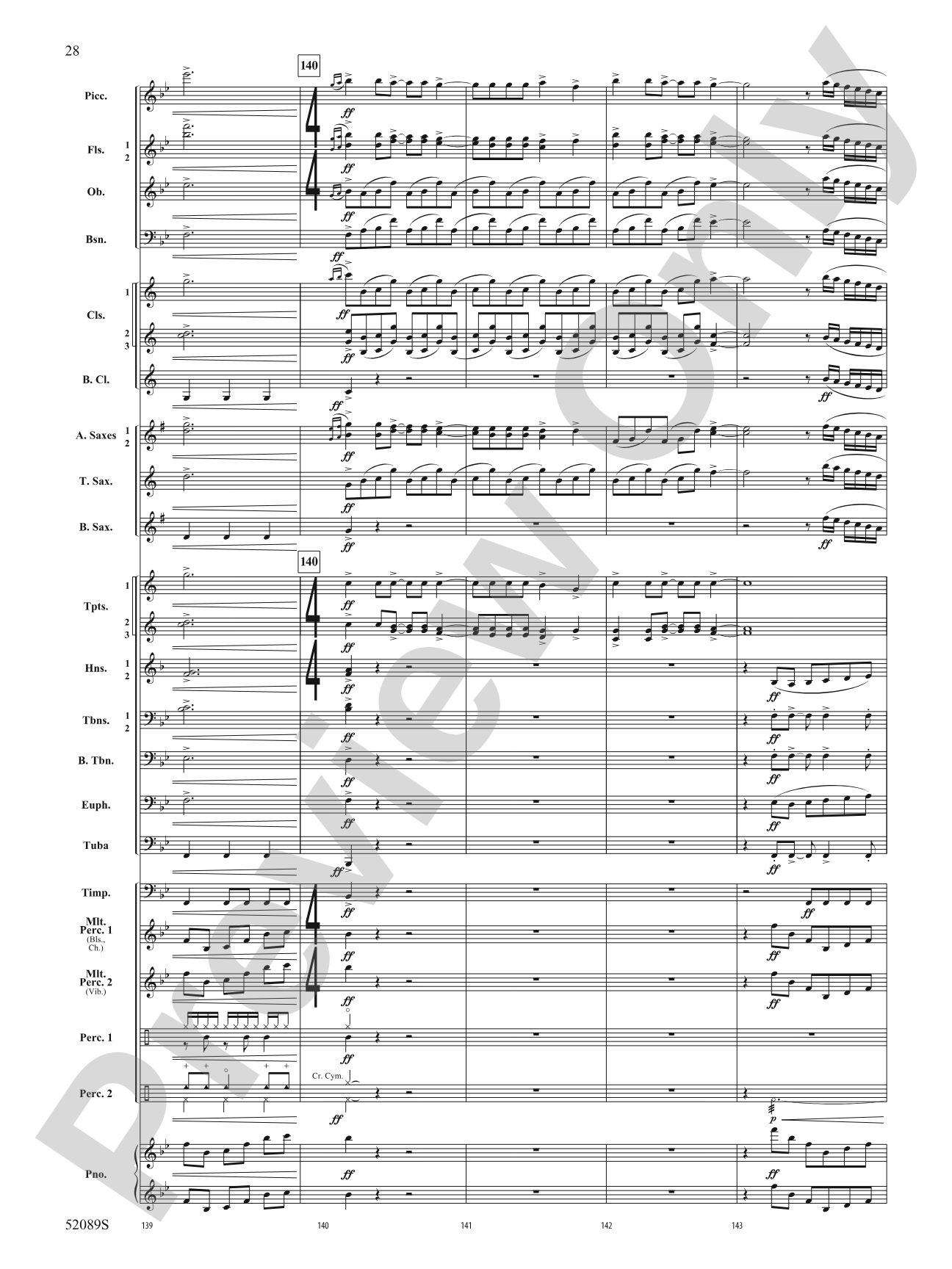 Luminance: Concert Band Conductor Score & Parts