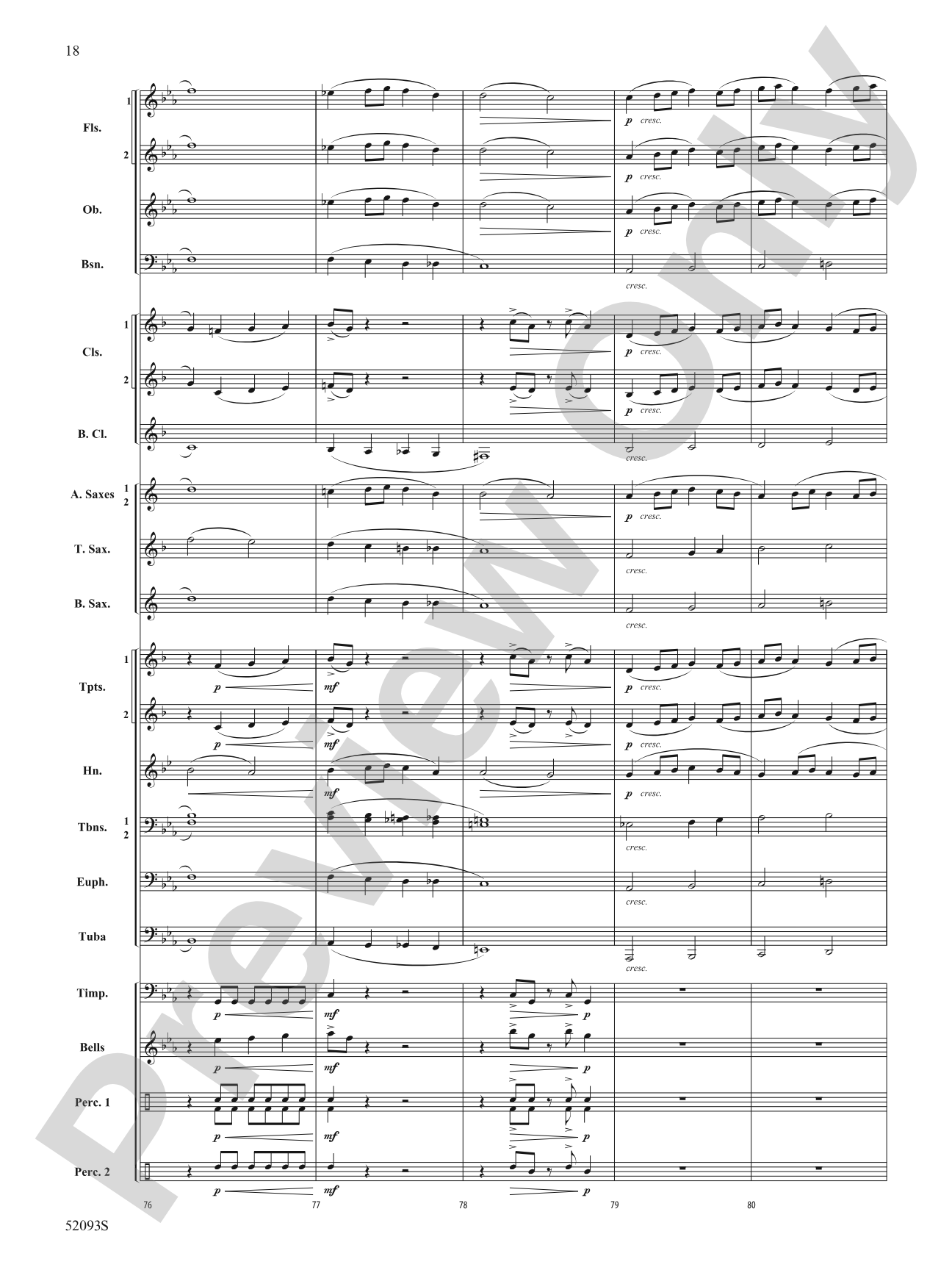 At Fate's Door: Concert Band Conductor Score & Parts