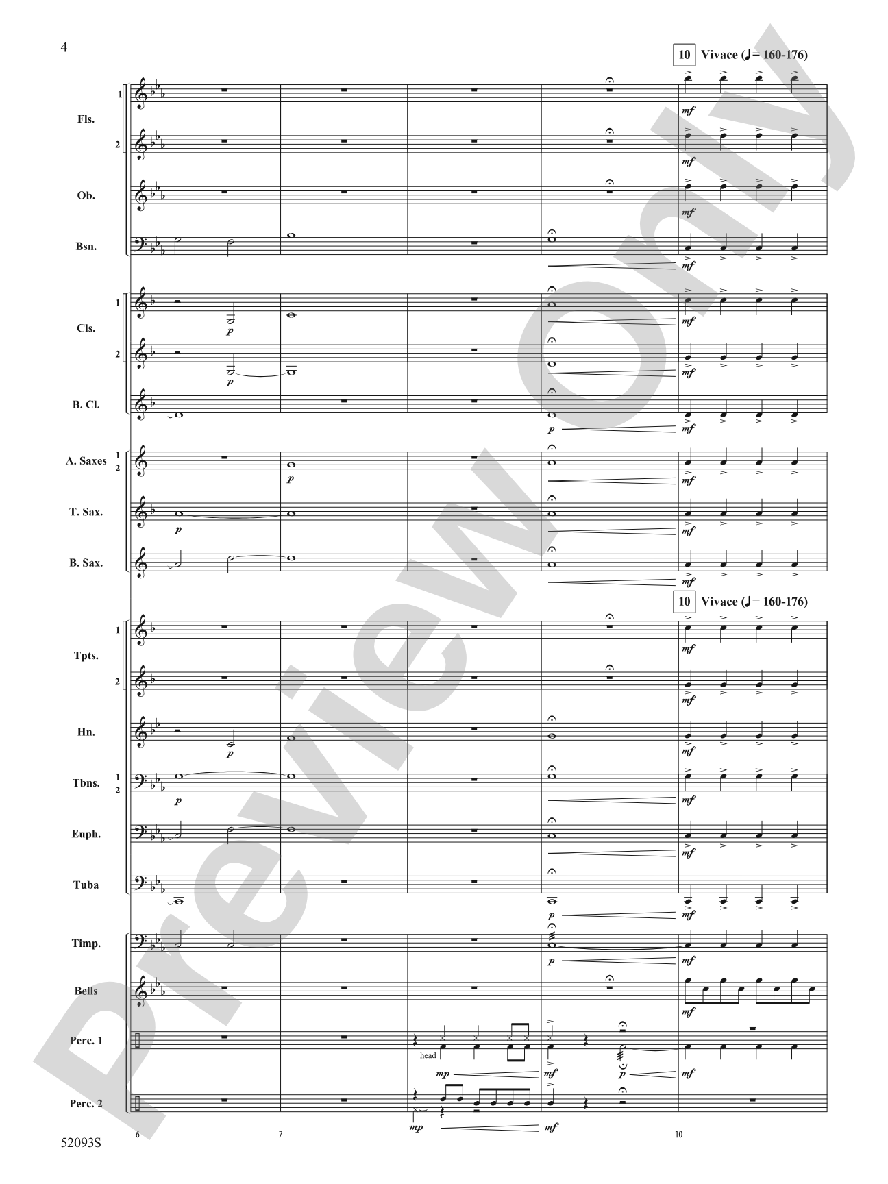 At Fate's Door: Concert Band Conductor Score & Parts