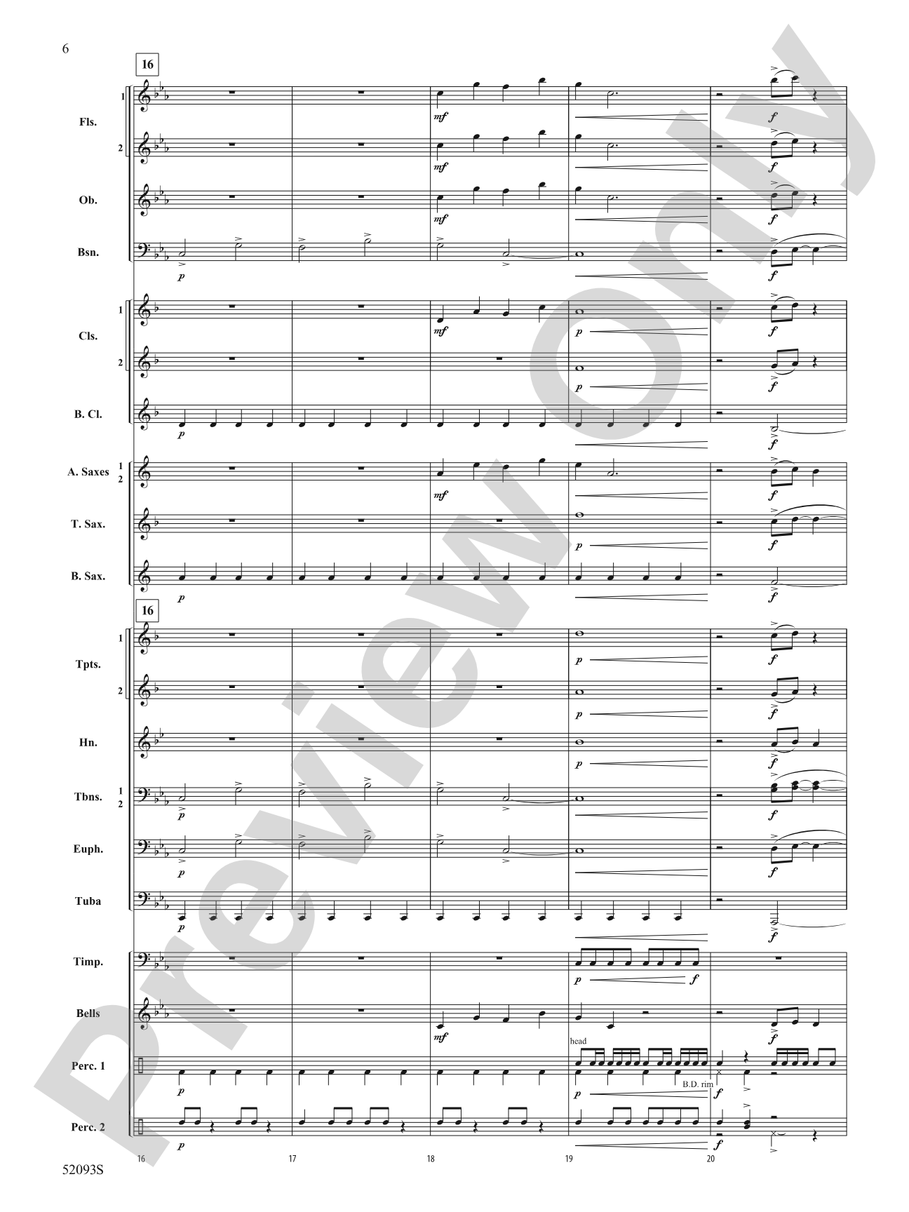 At Fate's Door: Concert Band Conductor Score & Parts