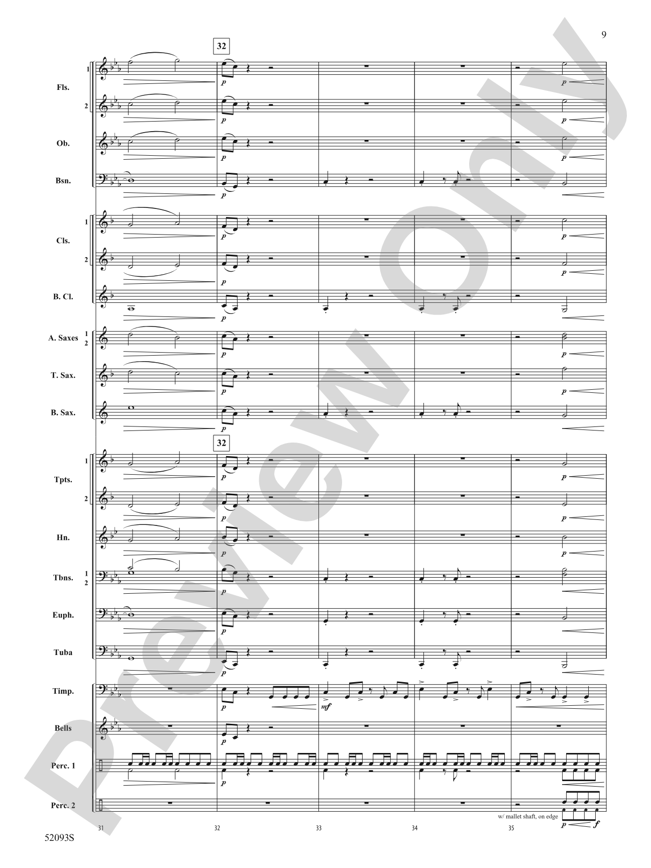 At Fate's Door: Concert Band Conductor Score & Parts