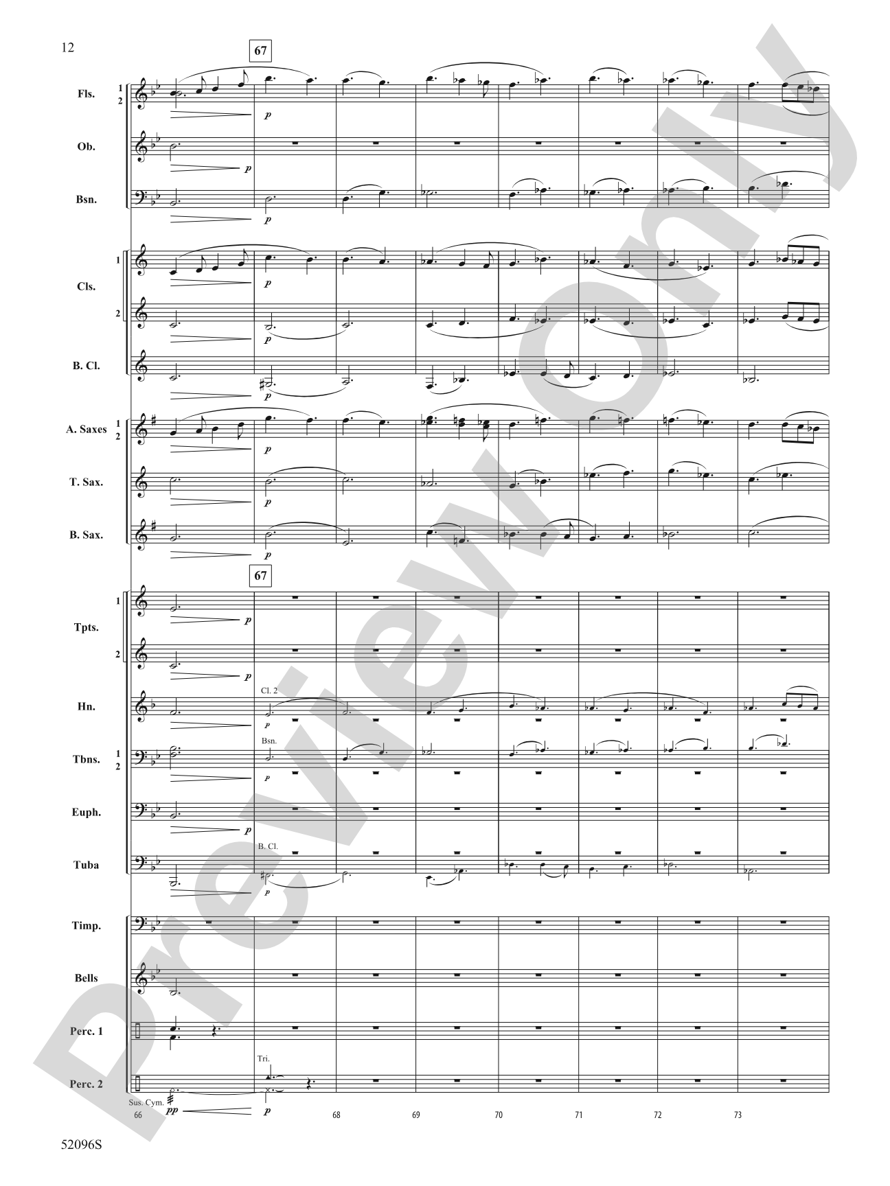 Foothill March: Concert Band Conductor Score & Parts