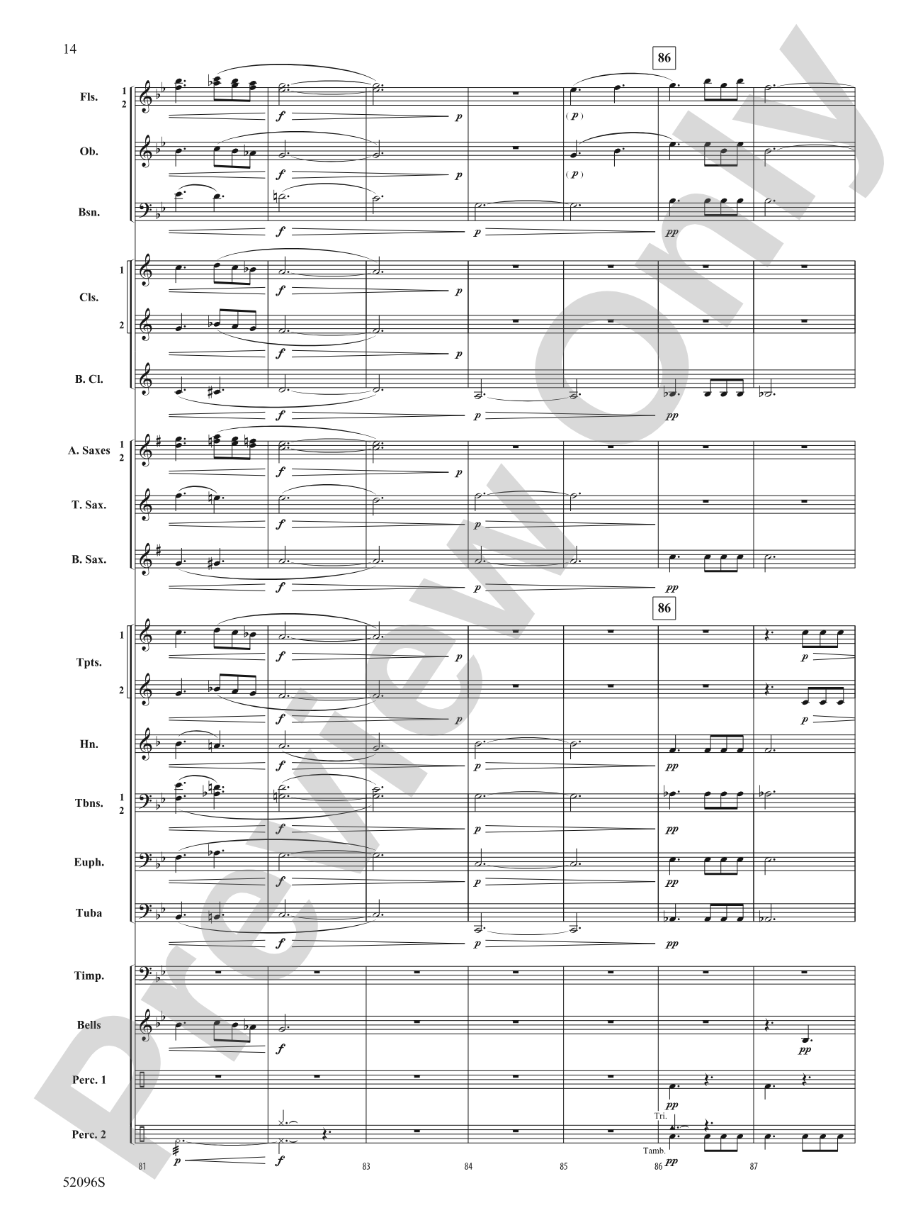 Foothill March: Concert Band Conductor Score & Parts