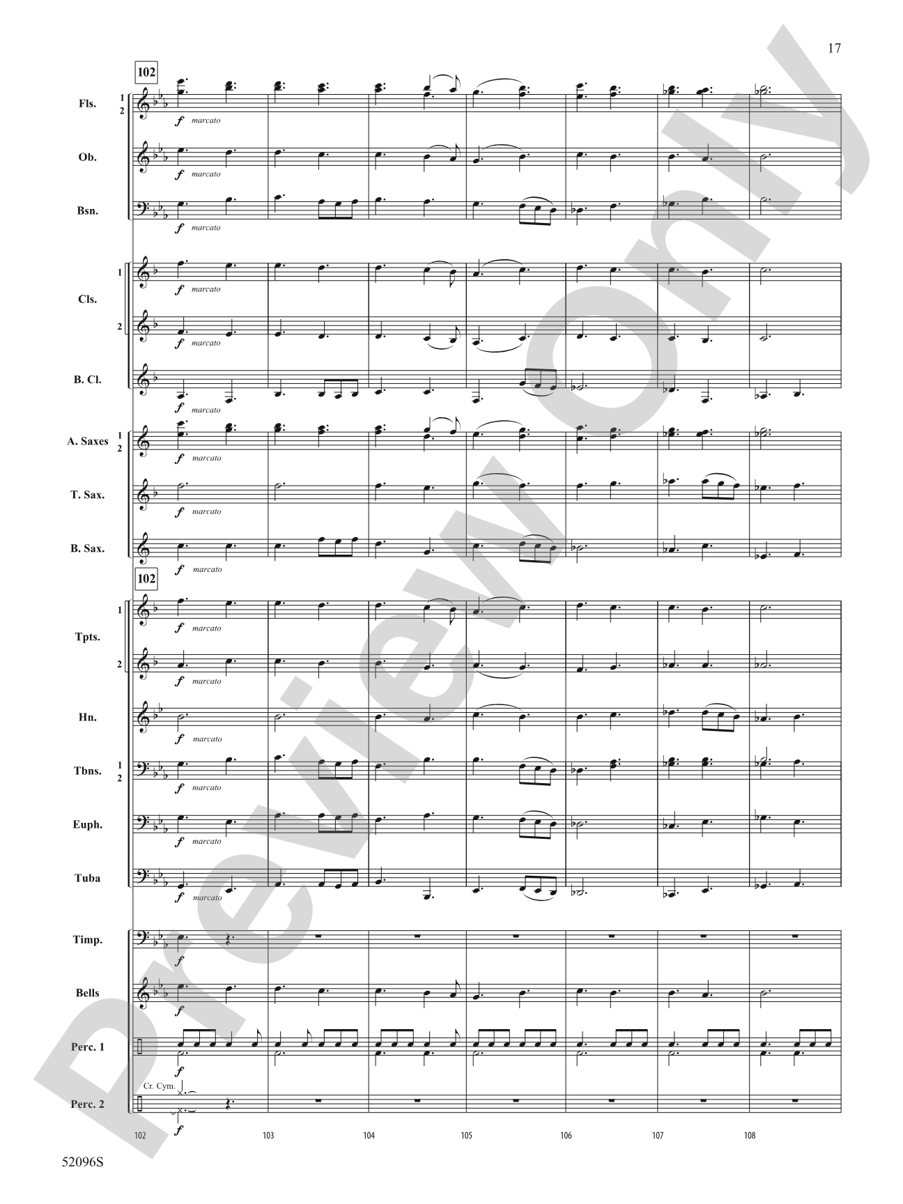 Foothill March: Concert Band Conductor Score & Parts