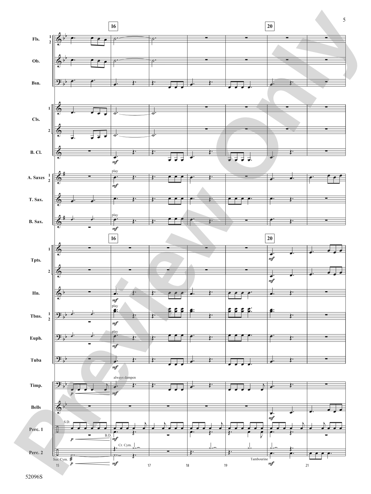 Foothill March: Concert Band Conductor Score & Parts