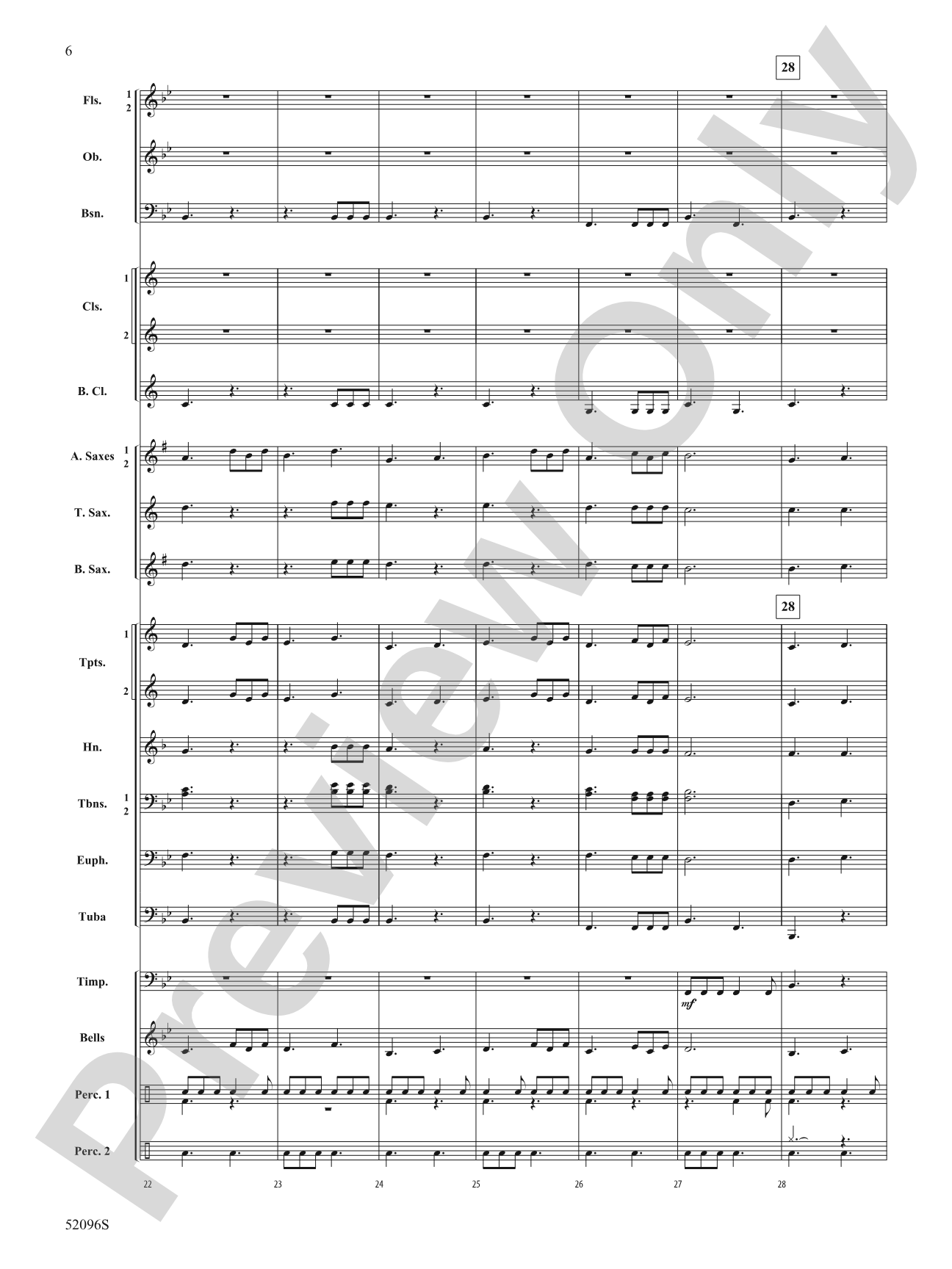 Foothill March: Concert Band Conductor Score & Parts