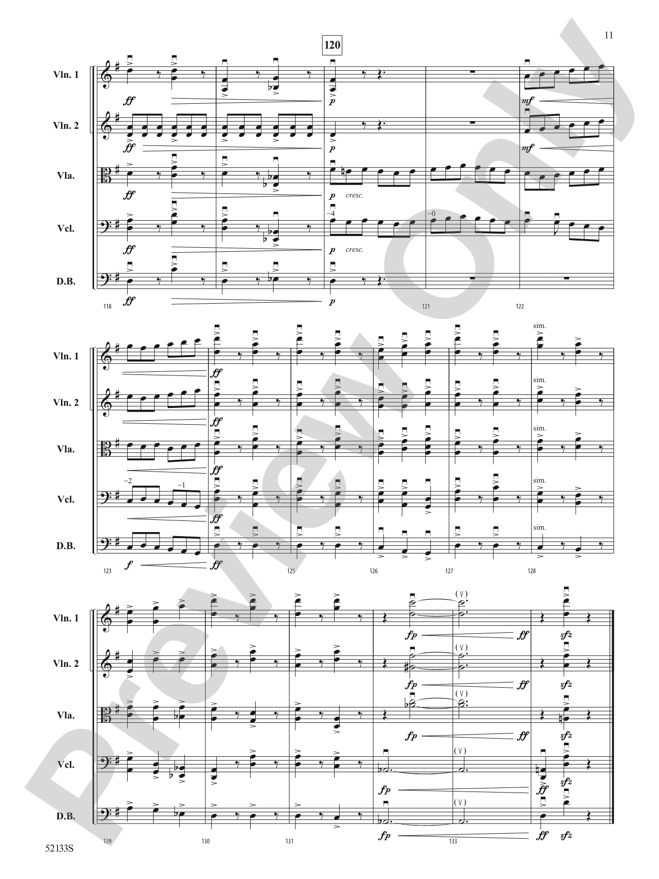 Celestial Sparks: String Orchestra Conductor Score & Parts