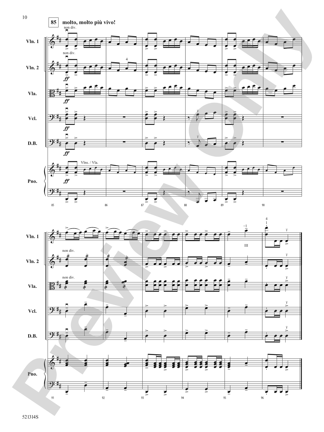 Two Irish Polkas: String Orchestra Conductor Score & Parts