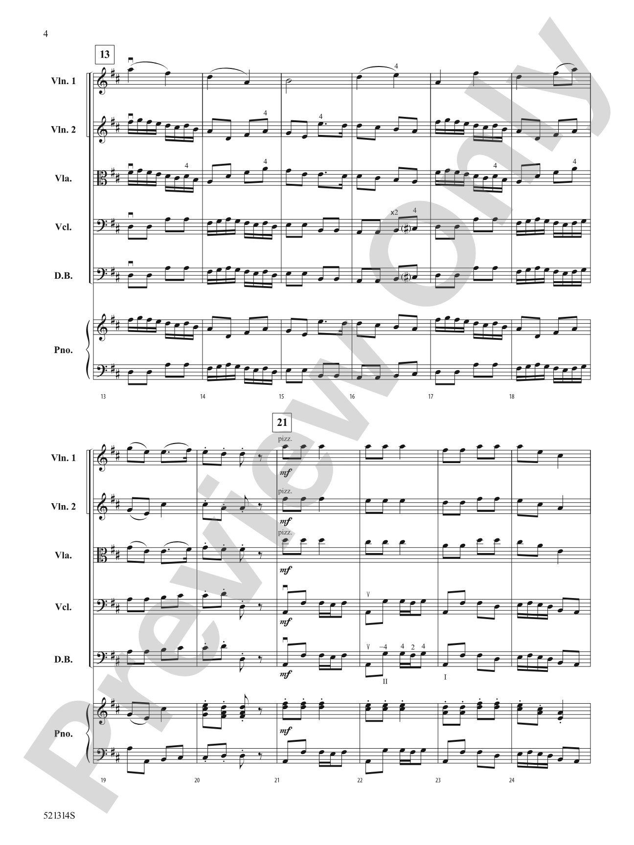 Two Irish Polkas: String Orchestra Conductor Score & Parts