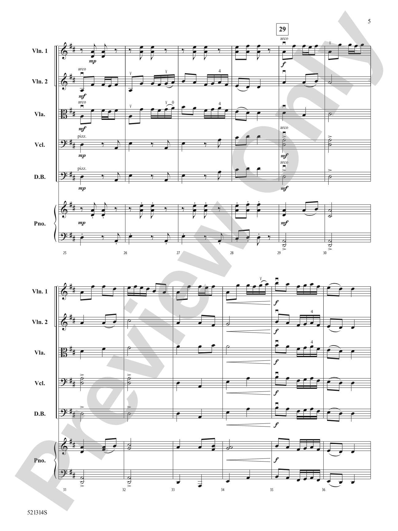 Two Irish Polkas: String Orchestra Conductor Score & Parts